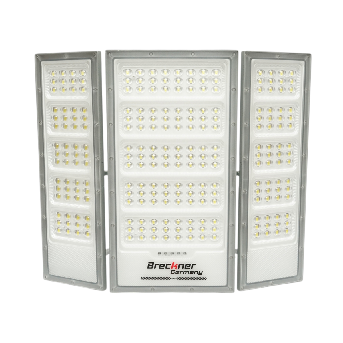 Lampa LED 4500lm, 6500K cu panou solar 70W, baterie LifePO4 3.2V/60Ah, senzor de miscare si telecomanda IP66 Breckner Germany - imagine 5