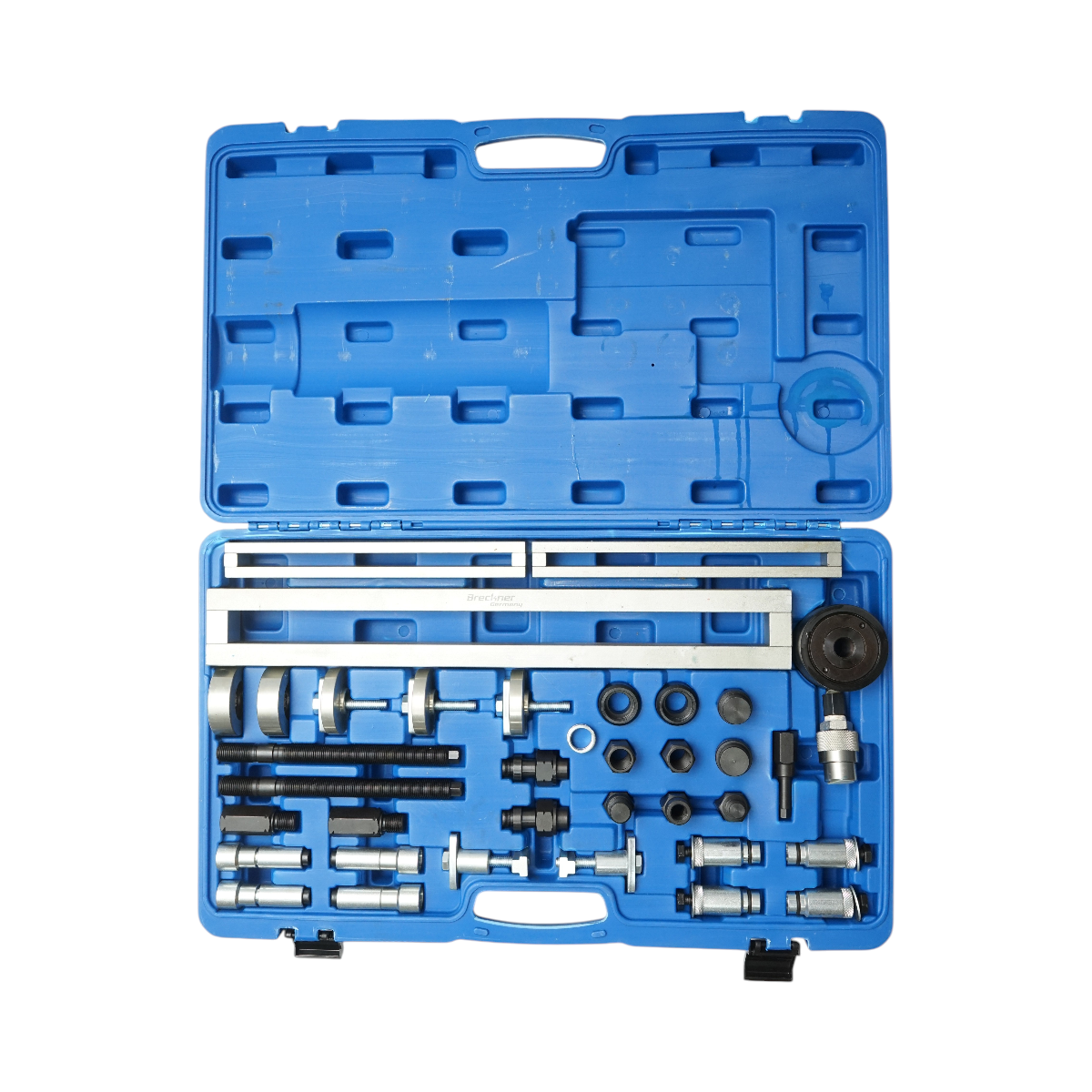 Trusa presa extractor injectoare diesel cu cilindru hidraulic 10T profesionala 38 piese Breckner Germany - imagine 2