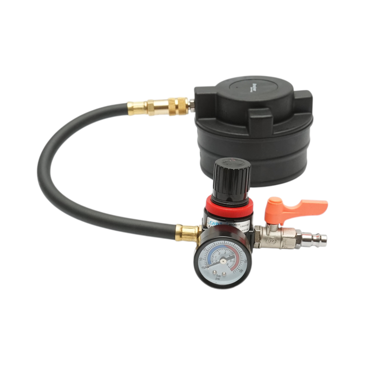 Trusa testare presiune sistem turbocompresor 31-110mm 17 piese Breckner Germany - imagine 4