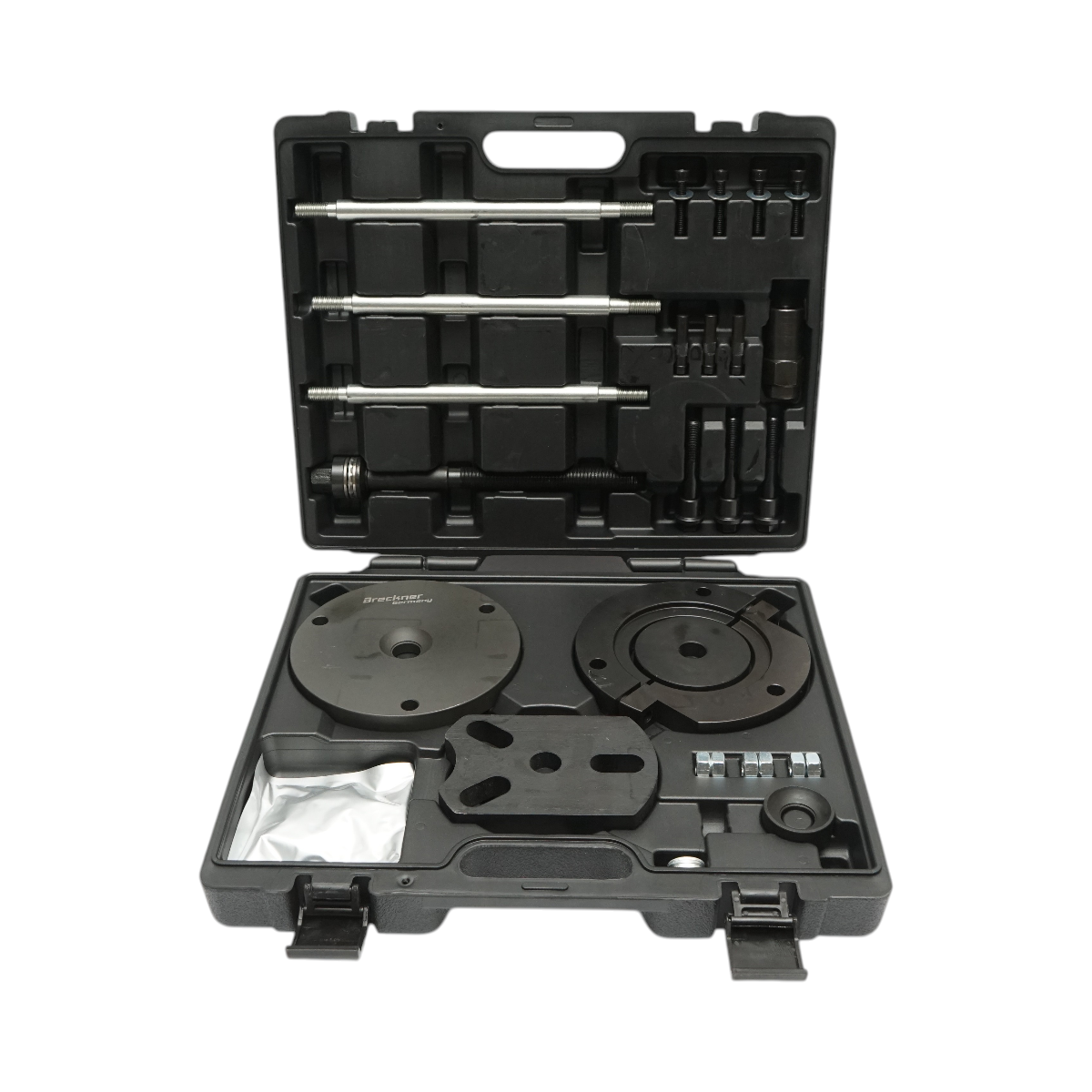 Trusa presa extractor rulment butuc roata GEN2 Citroen, Peugeot, Toyota, Opel 38 piese Breckner Germany