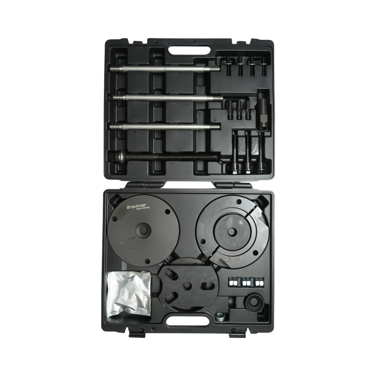 Trusa presa extractor rulment butuc roata GEN2 Citroen, Peugeot, Toyota, Opel 38 piese Breckner Germany - imagine 2