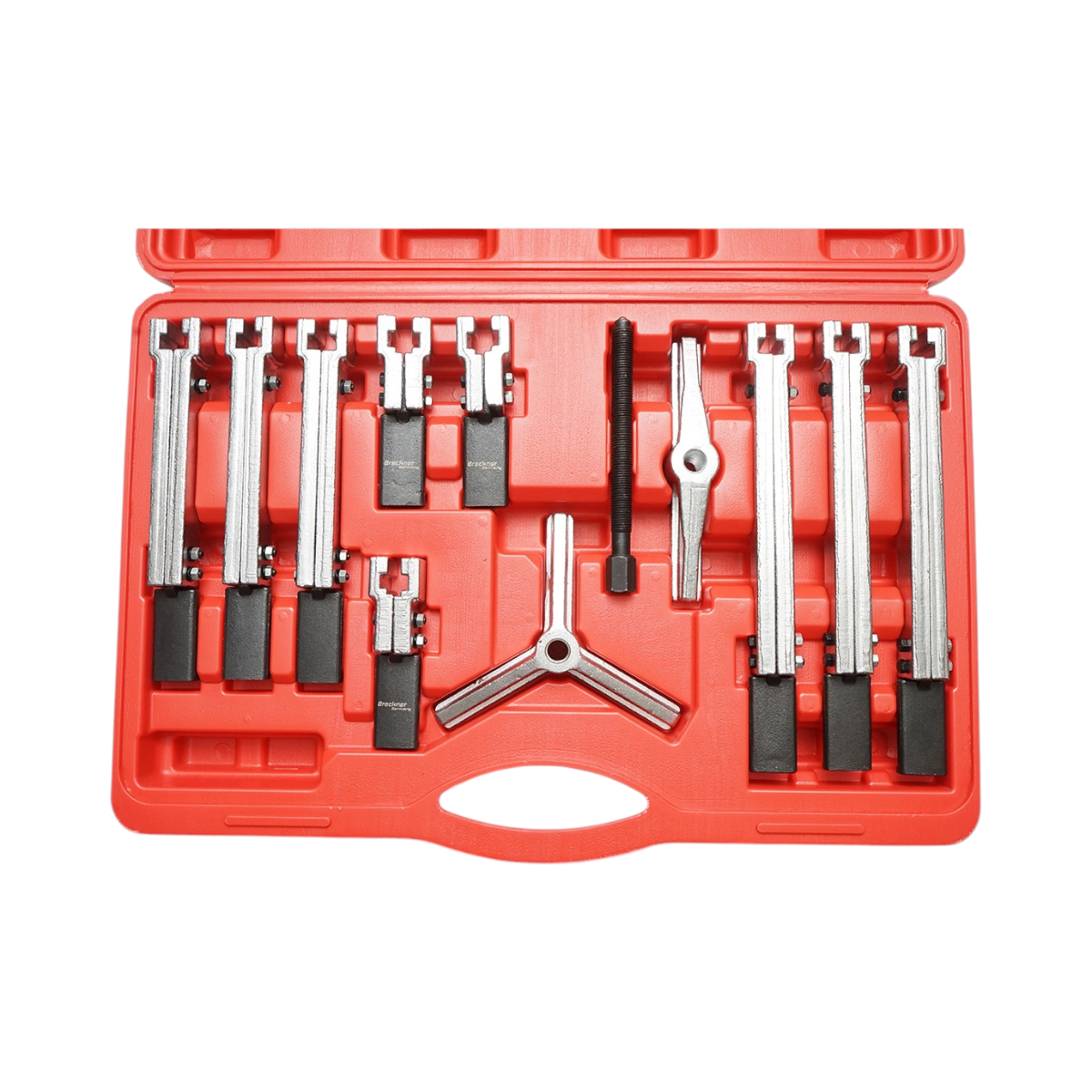 Trusa extractor rulmenti cu 2 si 3 brate 100/200/250mm 13 piese Breckner Germany - imagine 4