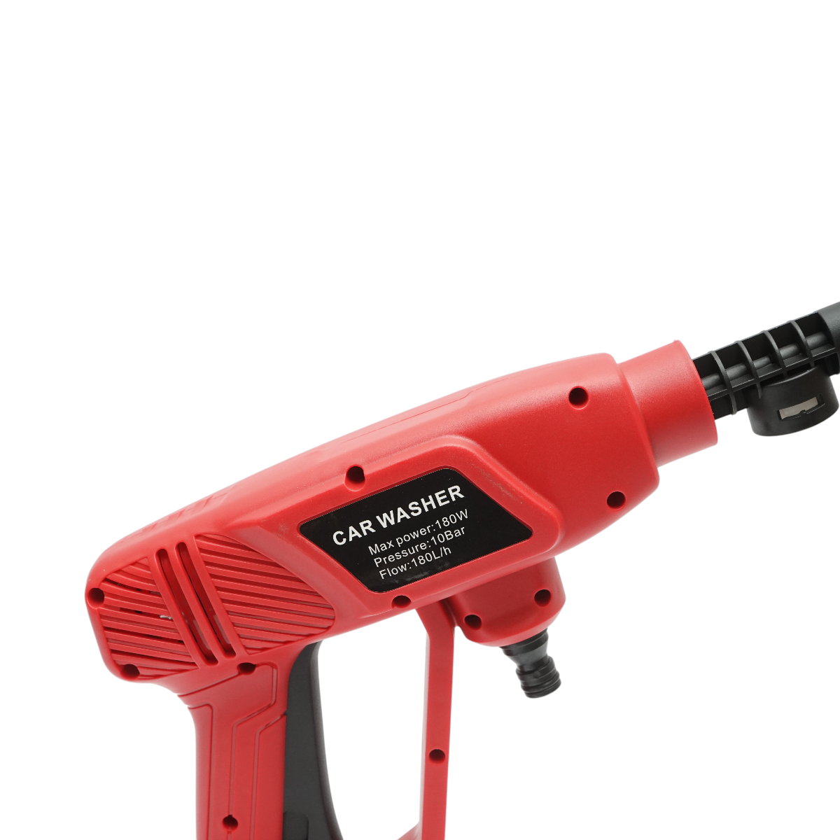 Aparat de spalat cu presiune portabil cu 2 acumulatori 20V, 2Ah Li-ion, 180W, 10 bar, debit 3 L/min, cap rotativ 6 functii, rezervor spuma 400ml - imagine 9