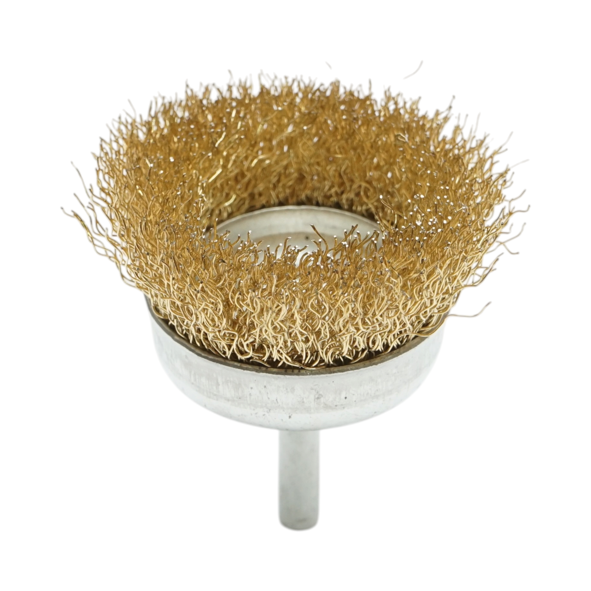 Perie sarma cupa 50mm, tija 6mm, max. 4500rpm Breckner Germany - imagine 2