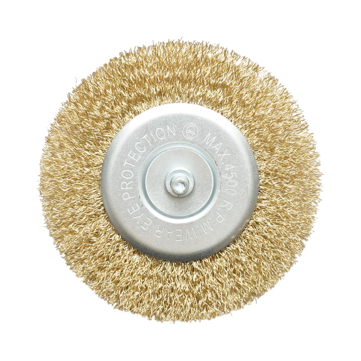 Perie sarma circulara 100mm, tija 6mm, max. 4500rpm Breckner Germany - imagine 2