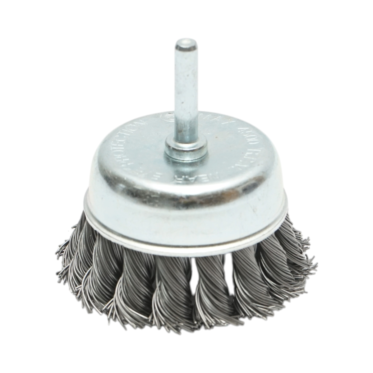 Perie sarma cupa cu fir rasucit 75mm, tija 6mm, max. 4500rpm Breckner Germany