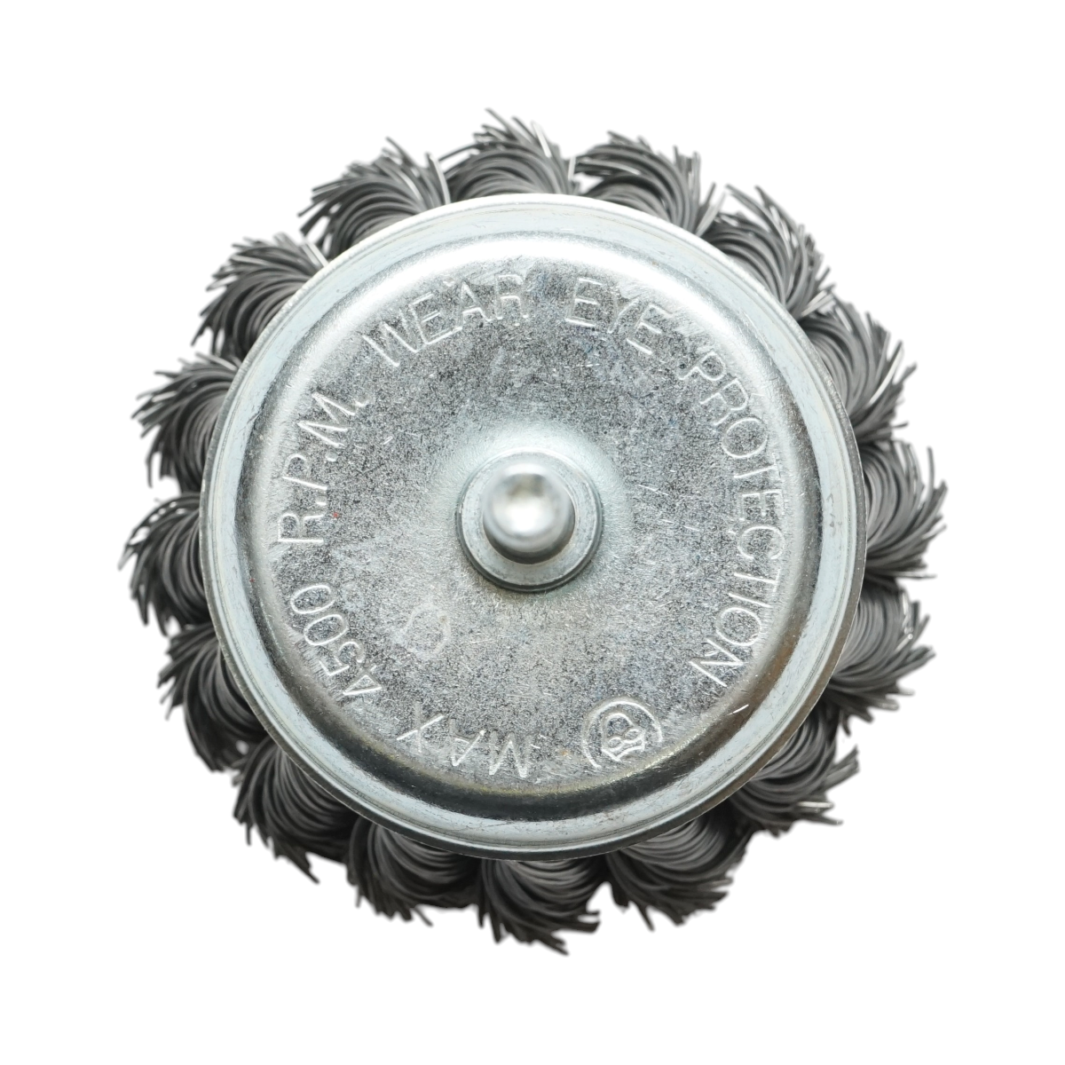 Perie sarma cupa cu fir rasucit 75mm, tija 6mm, max. 4500rpm Breckner Germany - imagine 2