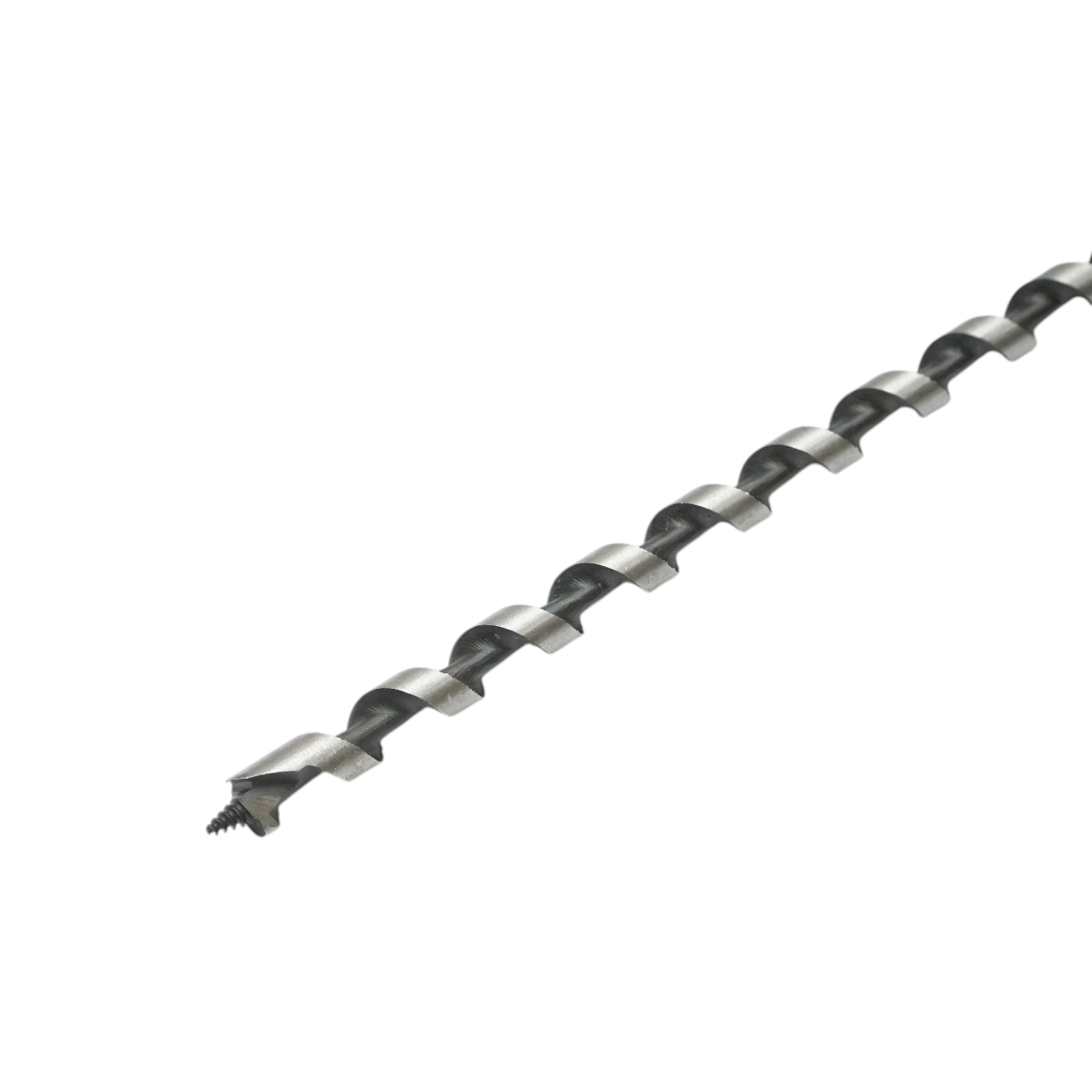 Burghiu lemn elicoidal 8x230mm, tija hexagonala, varf autoforant Breckner Germany - imagine 5