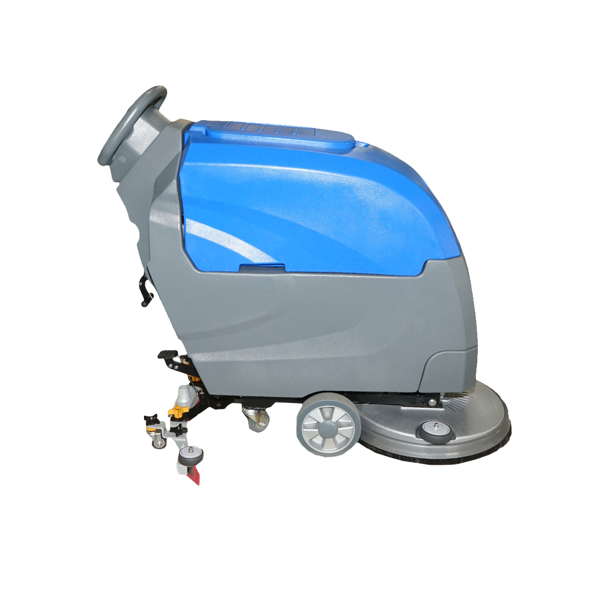 Masina de spalat pardoseli industriala 24V/100Ah, 500W, perie 510mm, racleta colectare 850mm, productivitate 2000 mp/h - imagine 5