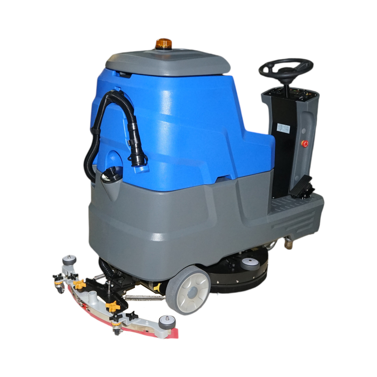 Masina de spalat pardoseli industriala 24V/100Ah, 500W, perie 560mm, racleta colectare 1030mm, productivitate 3500 mp/h - imagine 6