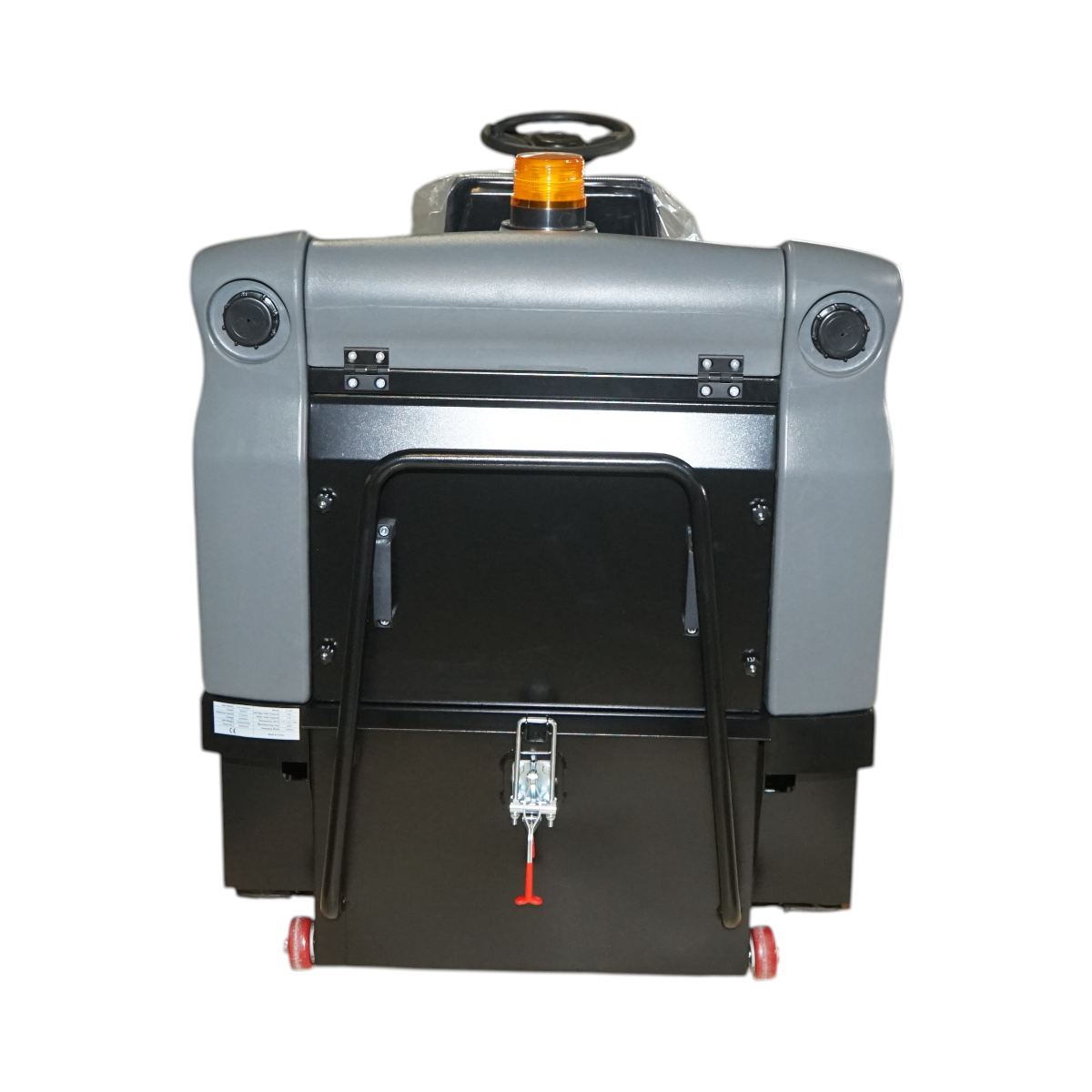 Masina de maturat stradala cu aspirare 48V/80Ah, 2.2kW, latime maturare 1380mm, cos colectare 120L, productivitate 8000 mp/h - imagine 5