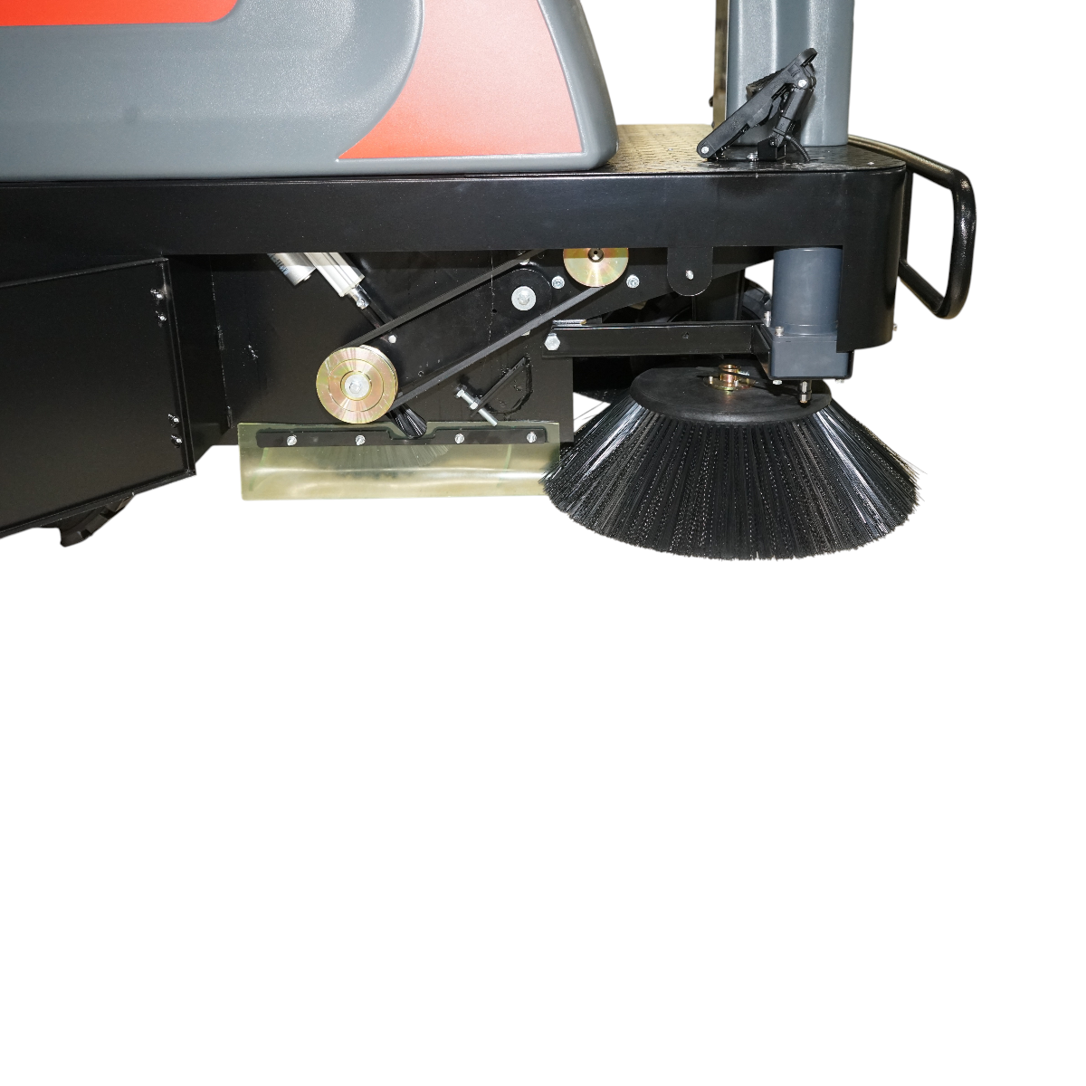 Masina de maturat stradala cu aspirare 48V/80Ah, 2.2kW, latime maturare 1380mm, cos colectare 120L, productivitate 8000 mp/h - imagine 8