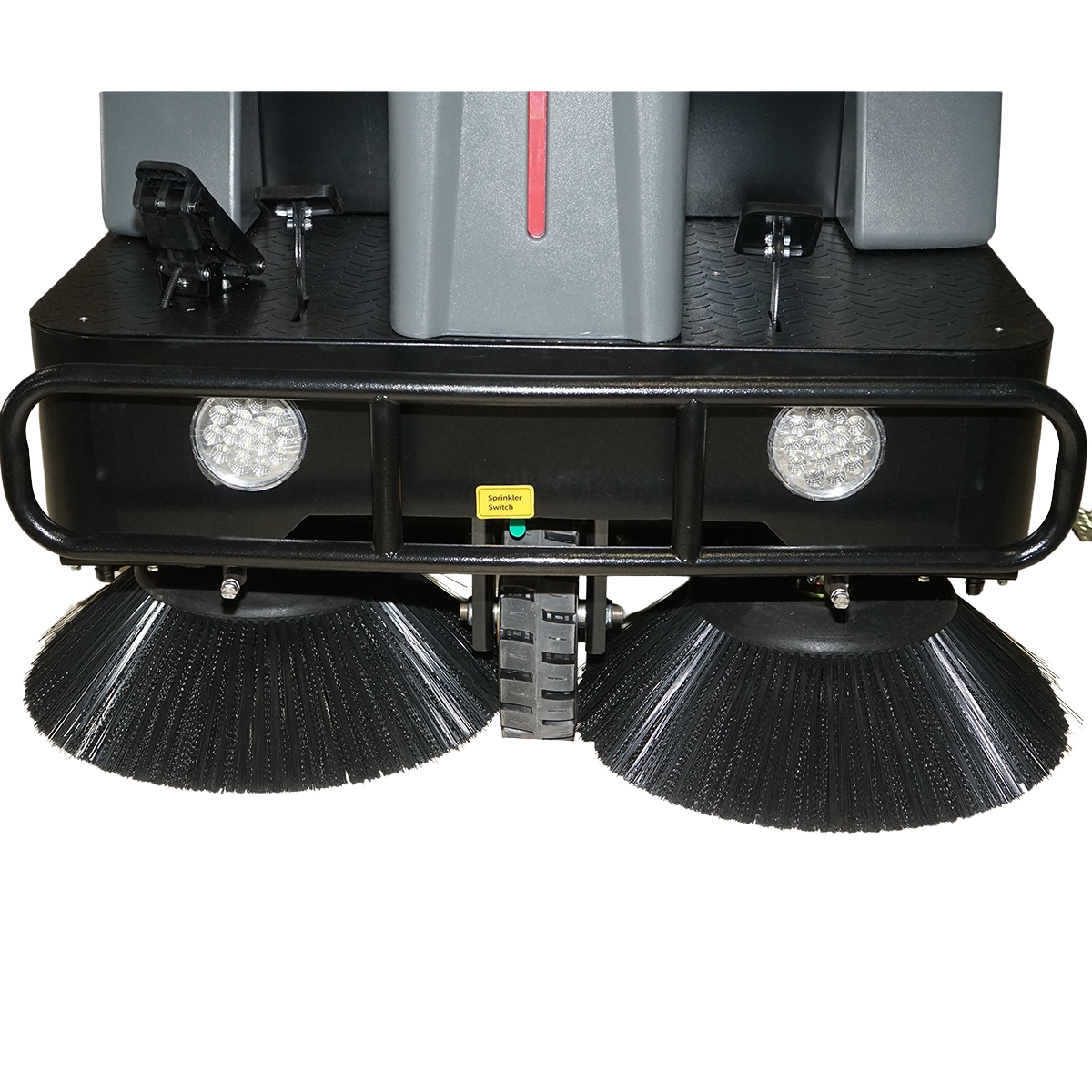 Masina de maturat stradala cu aspirare 48V/80Ah, 2.2kW, latime maturare 1380mm, cos colectare 120L, productivitate 8000 mp/h - imagine 7