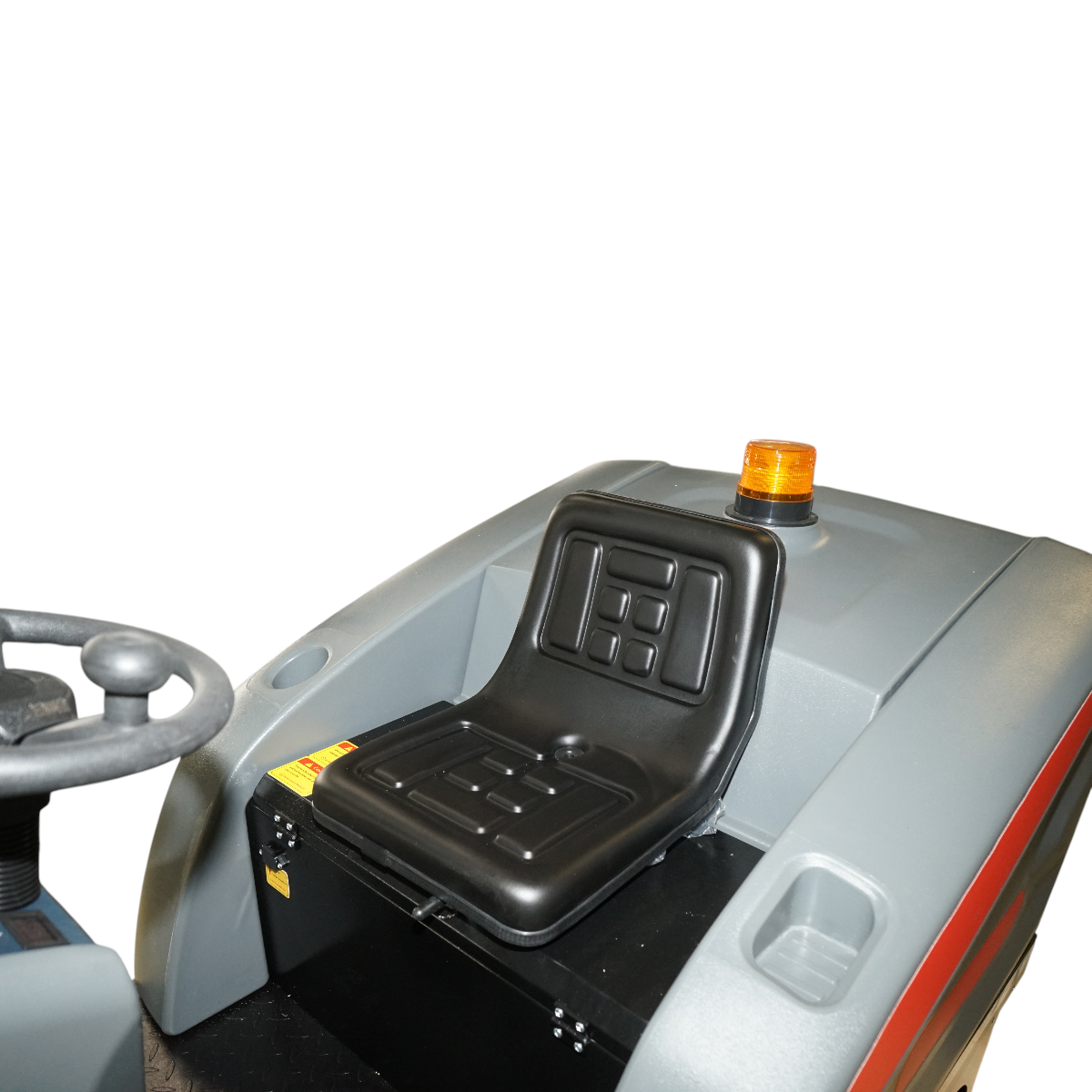 Masina de maturat stradala cu aspirare 48V/80Ah, 2.2kW, latime maturare 1380mm, cos colectare 120L, productivitate 8000 mp/h - imagine 9