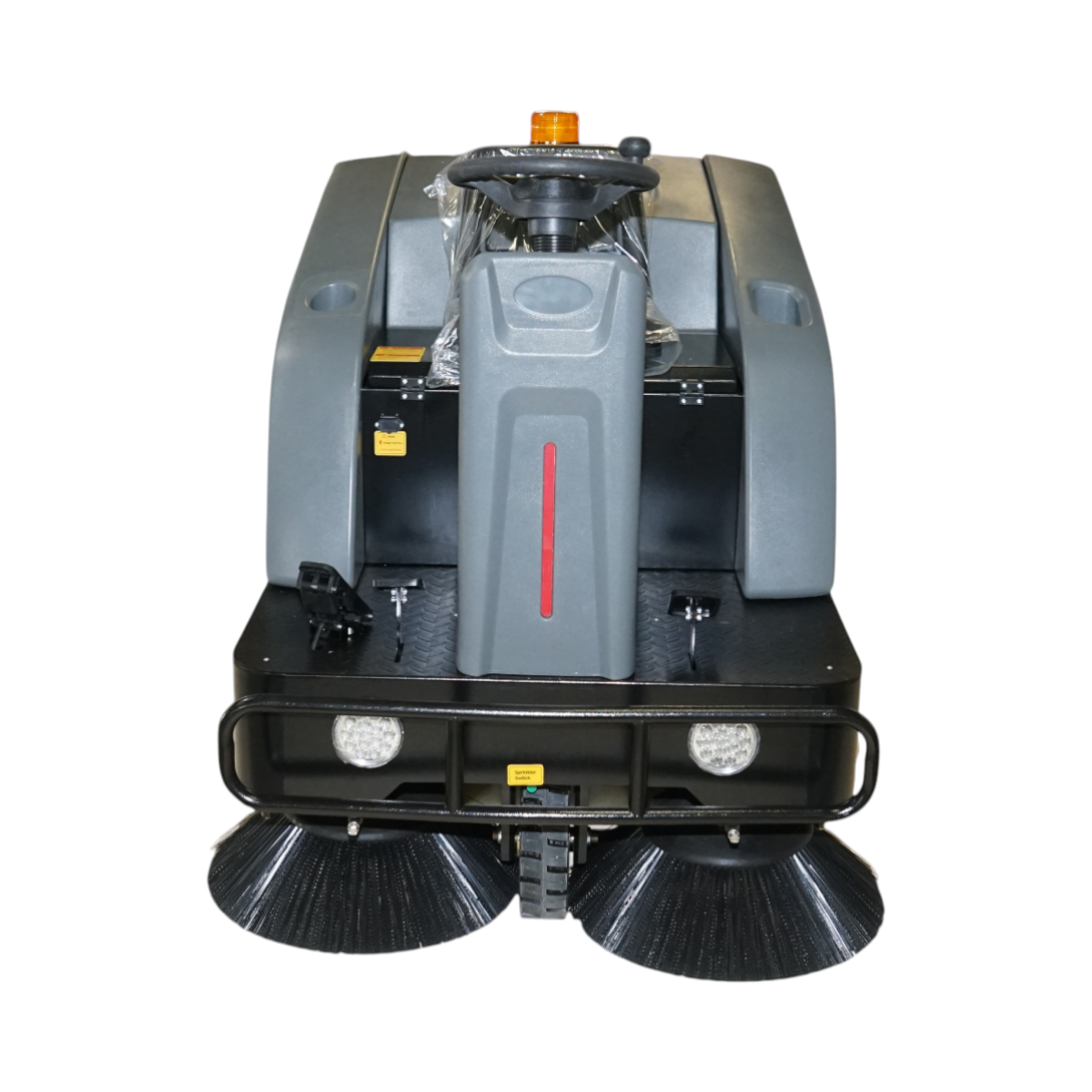 Masina de maturat stradala cu aspirare 48V/80Ah, 2.2kW, latime maturare 1380mm, cos colectare 120L, productivitate 8000 mp/h - imagine 3