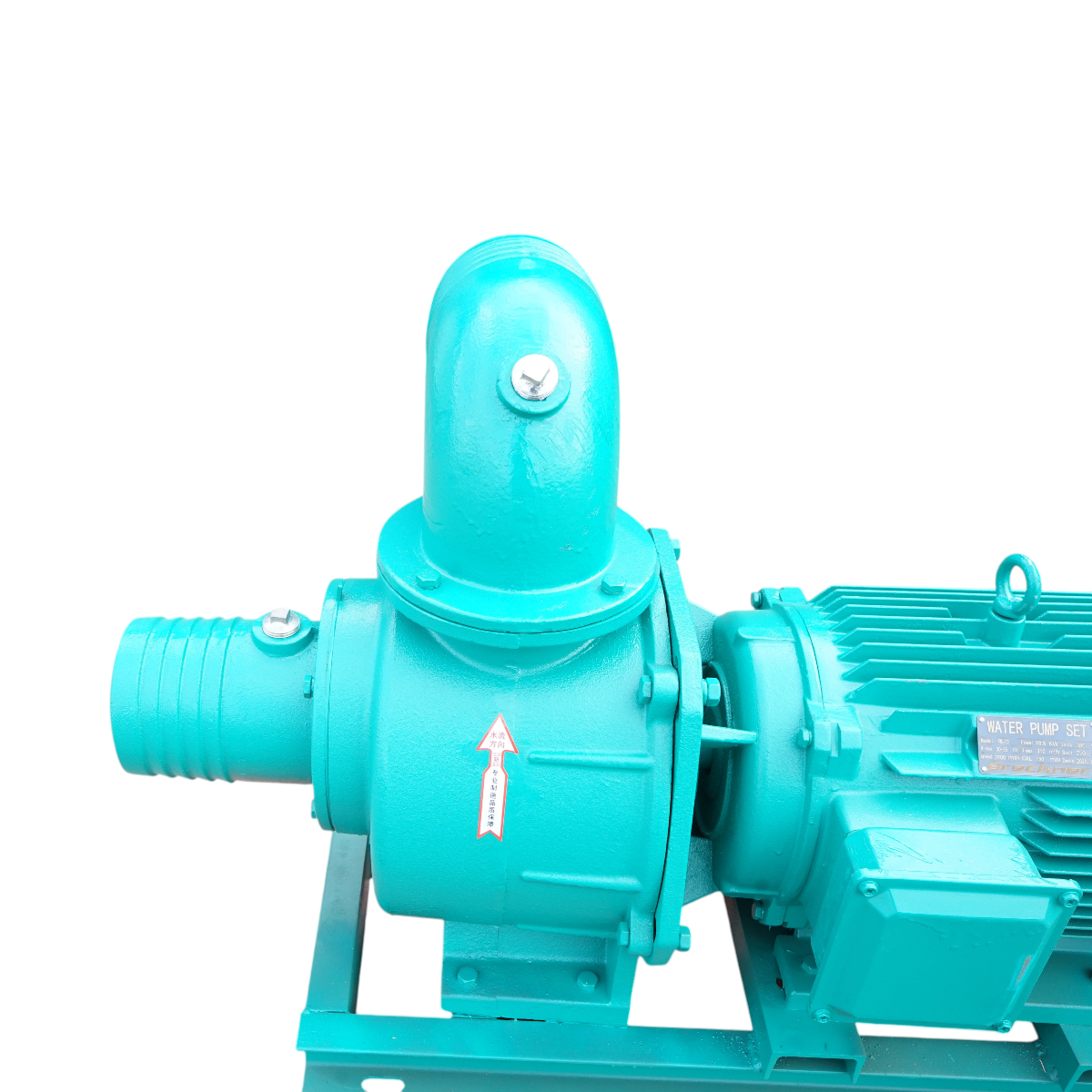 Pompa apa centrifugala electrica irigatii 18.5kW, 380V, 6 toli, debit 310 m3/h, adancime aspiratie 9m, inaltime pompare 35m Breckner Germany - imagine 7