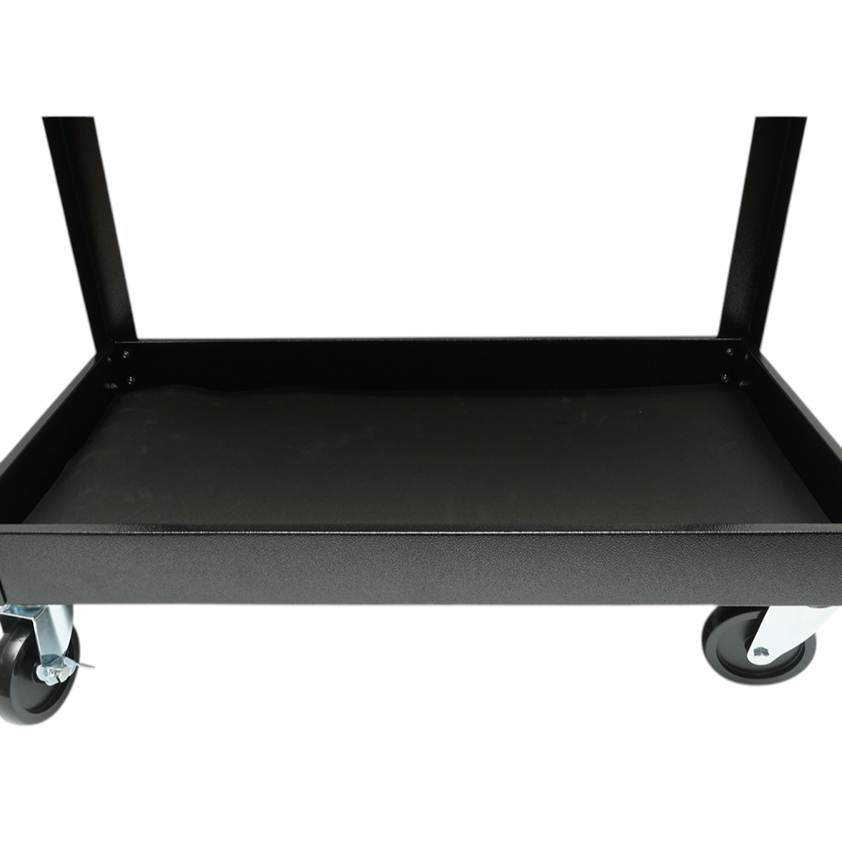 Carucior scule atelier metalic pe roti cu 3 rafturi si 1 sertar 775x410x895mm Breckner Germany - imagine 10