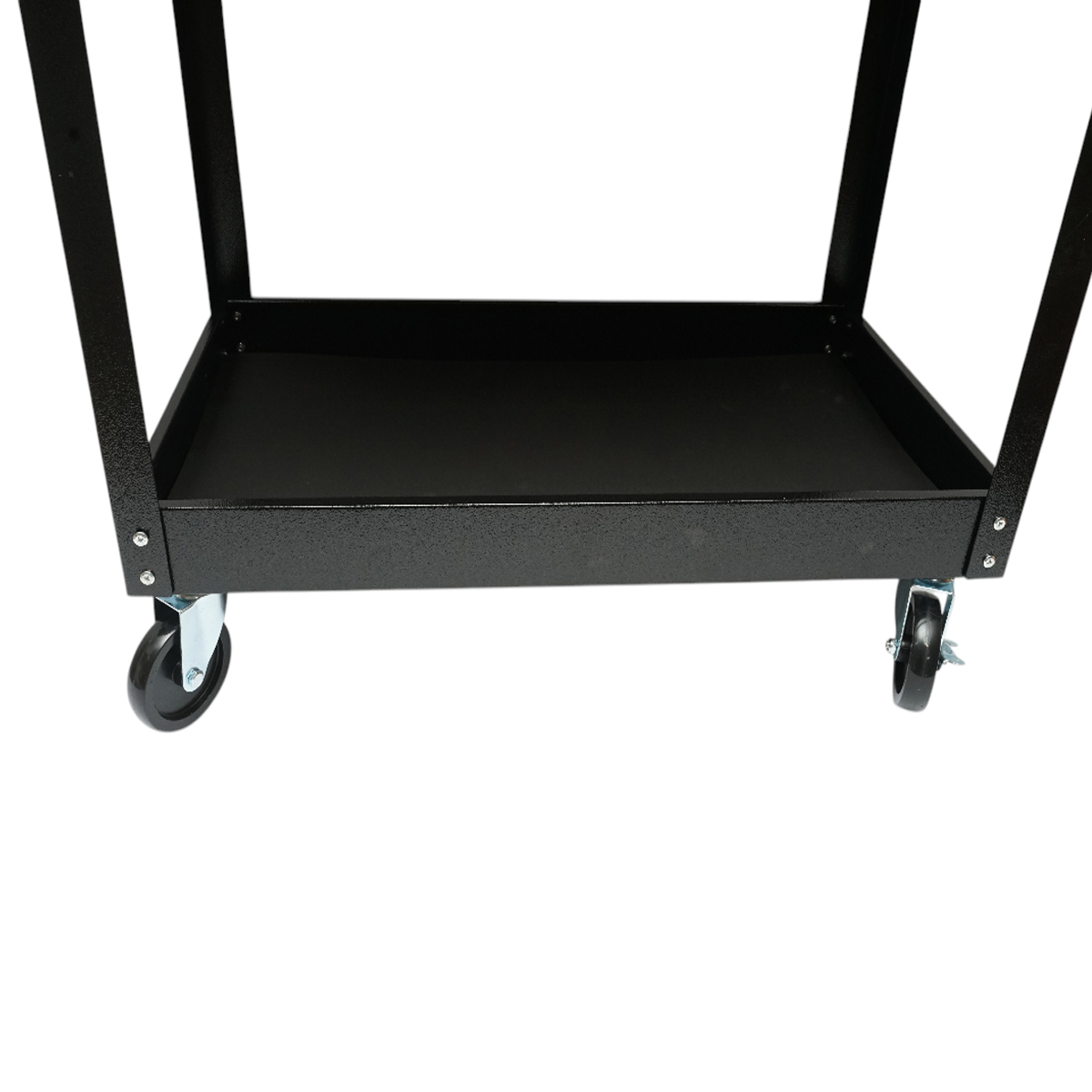 Carucior scule atelier metalic pe roti cu 2 rafturi si 3 sertare 775x410x895mm Breckner Germany - imagine 12