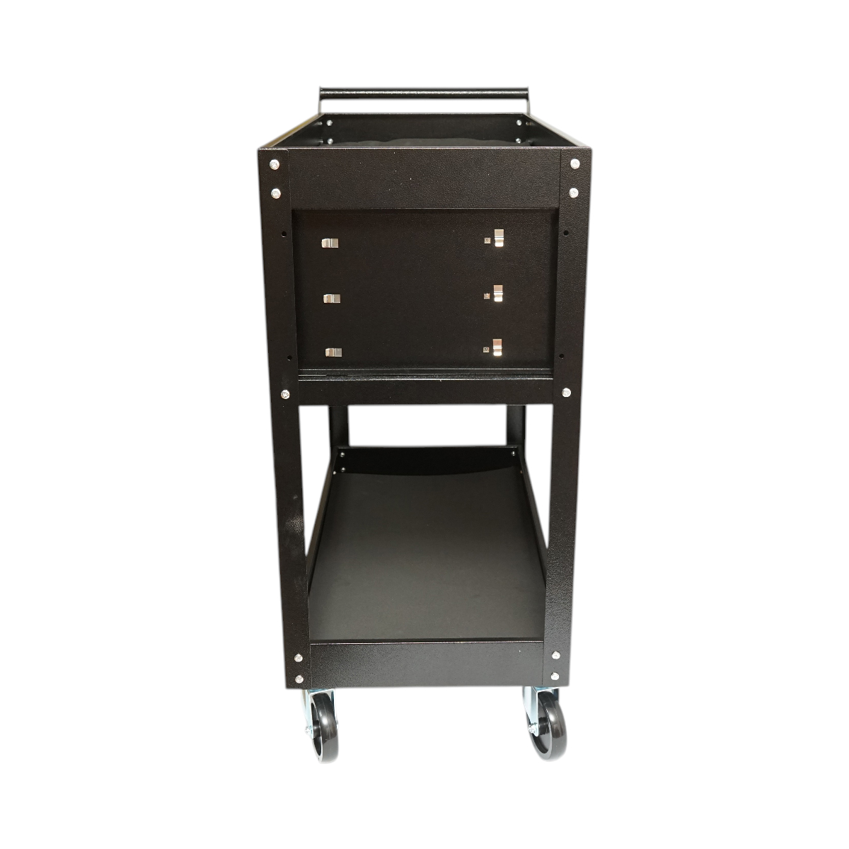 Carucior scule atelier metalic pe roti cu 2 rafturi si 3 sertare 775x410x895mm Breckner Germany - imagine 5