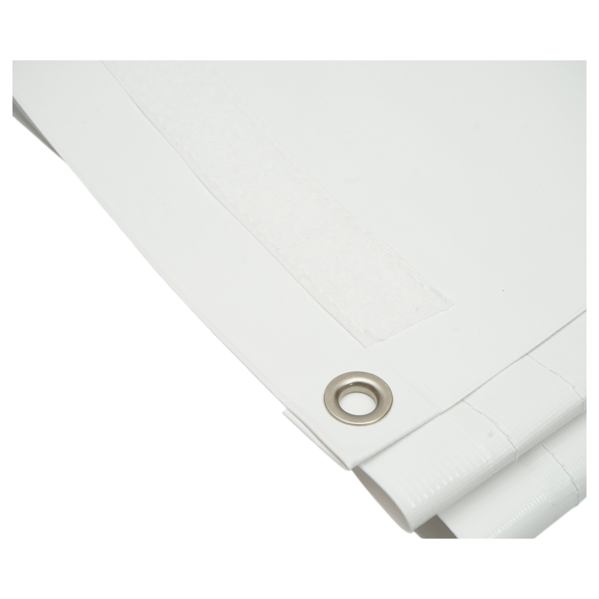 Perete lateral cort hala 2x2.8m alb cu geam transparent LP64 - imagine 7