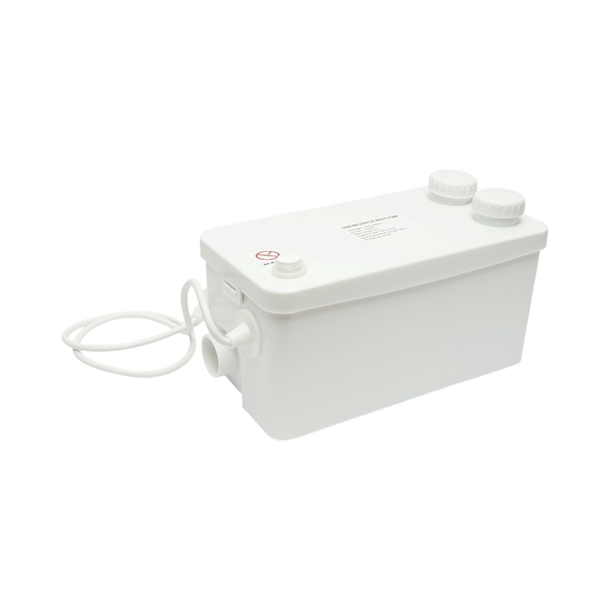 Pompa macerator ape uzate 550W, 220V, debit 8400 L/h, inaltime pompare 9m, orizontal 90m IP44 - imagine 10