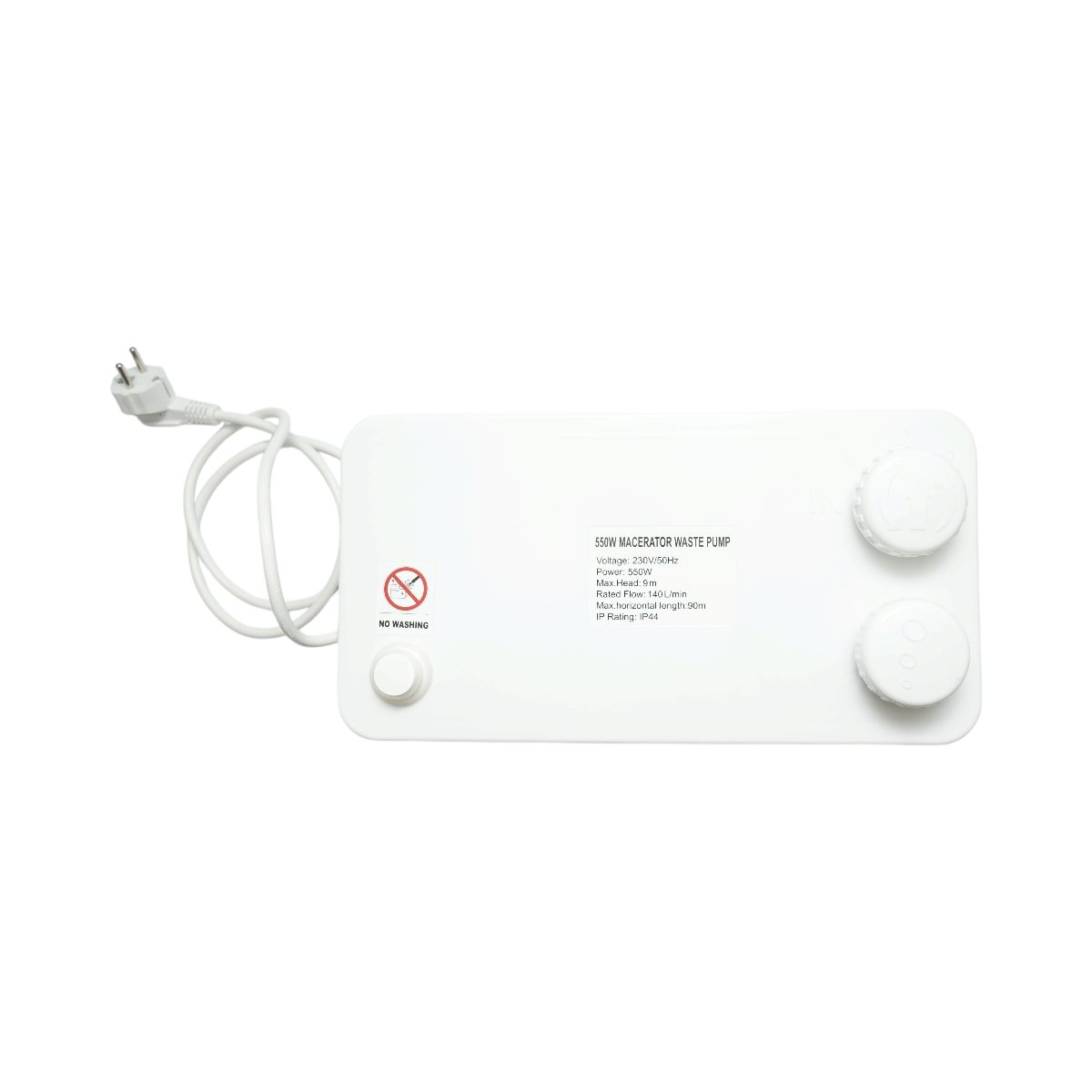 Pompa macerator ape uzate 550W, 220V, debit 8400 L/h, inaltime pompare 9m, orizontal 90m IP44 - imagine 9