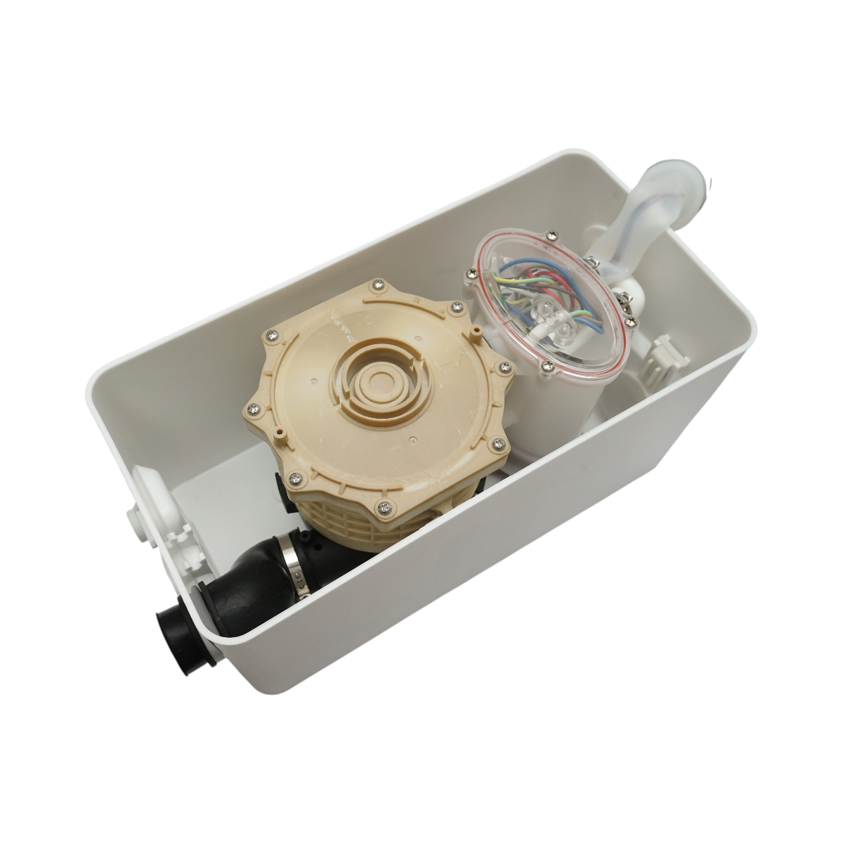 Pompa macerator ape uzate 550W, 220V, debit 8400 L/h, inaltime pompare 9m, orizontal 90m IP44 - imagine 6