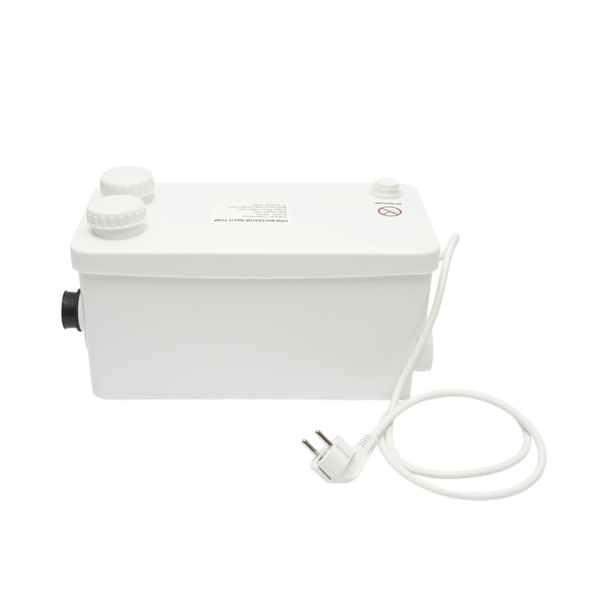 Pompa macerator ape uzate 550W, 220V, debit 8400 L/h, inaltime pompare 9m, orizontal 90m IP44 - imagine 4