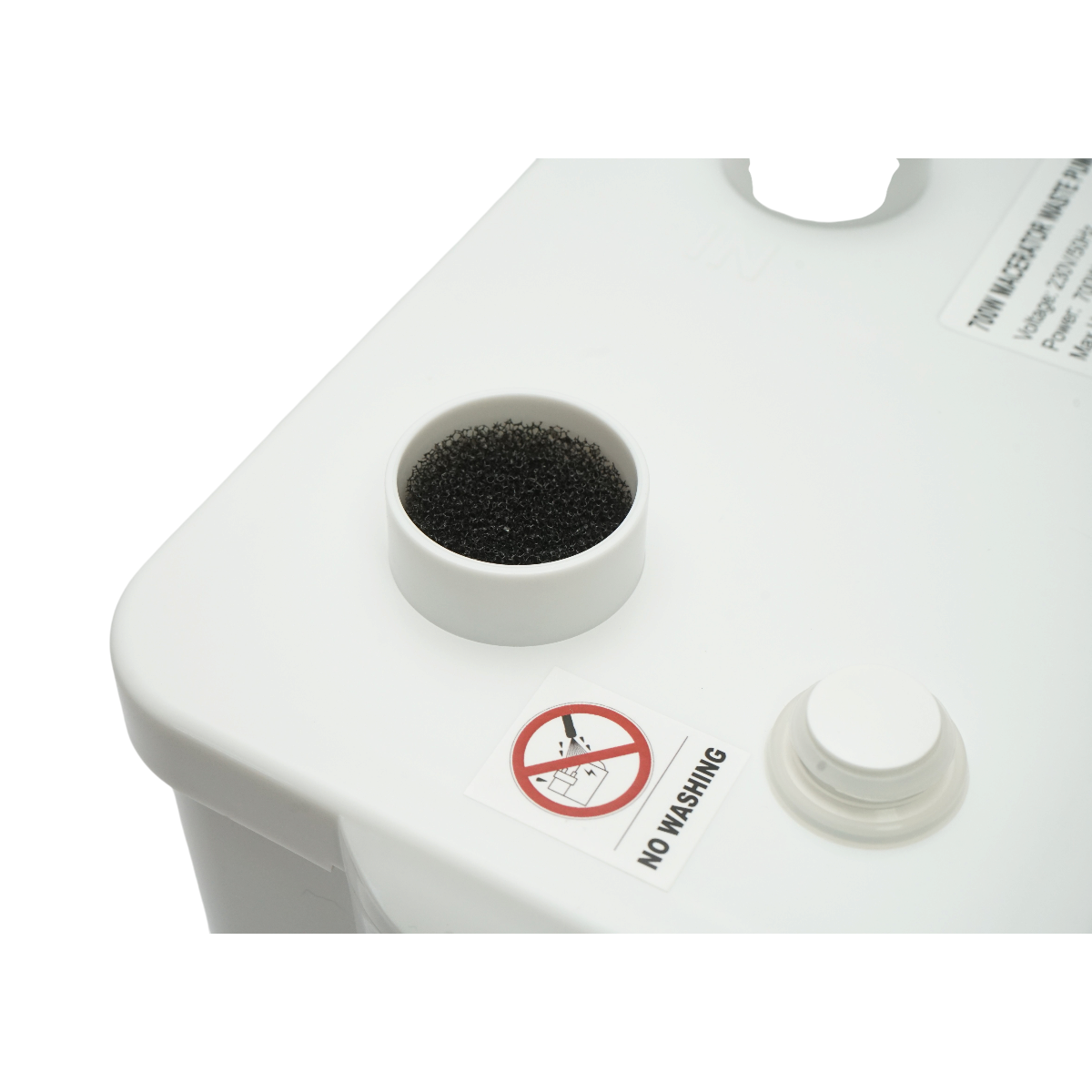 Pompa macerator ape uzate 700W, 220V, debit 8400 L/h, inaltime pompare 9m, orizontal 90m IP44 - imagine 11
