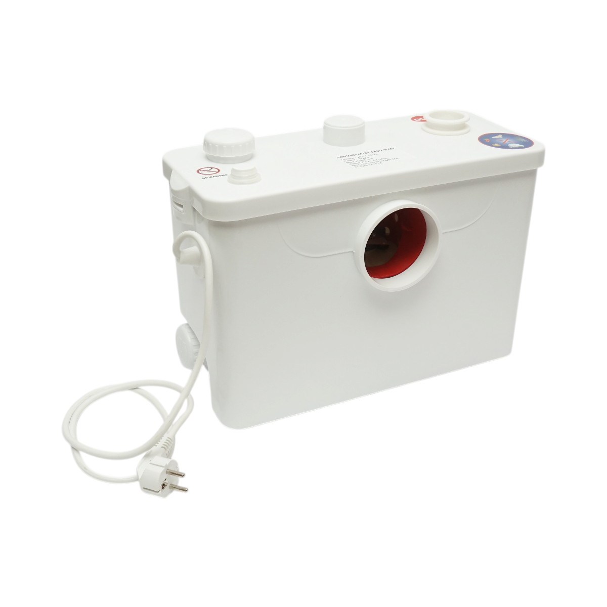 Pompa macerator ape uzate 700W, 220V, debit 8400 L/h, inaltime pompare 9m, orizontal 90m IP44 - imagine 5