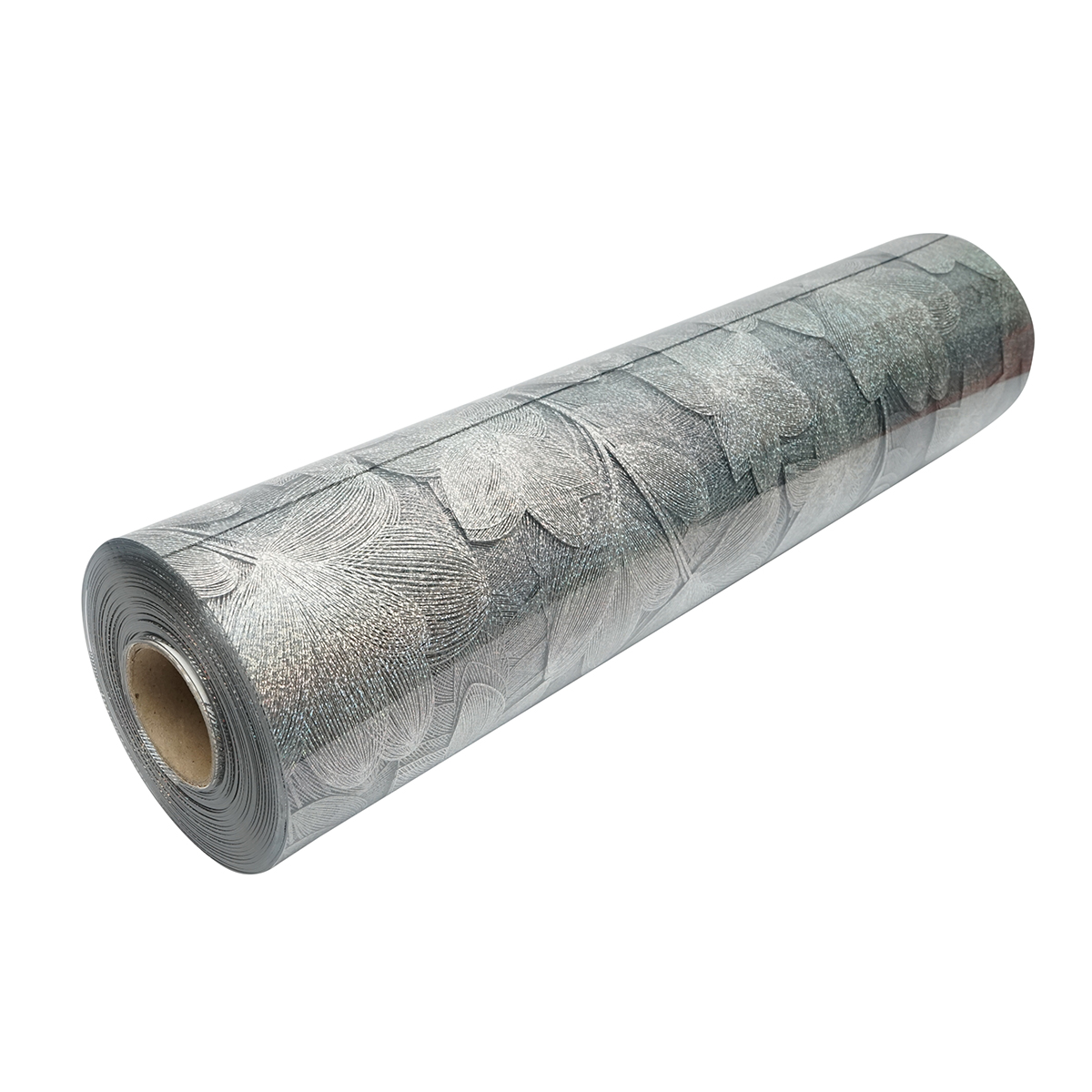 Folie protectie masa transparenta PVC siliconizat 100cm, grosime 0.8mm, model floral 20m/rola Breckner Germany - imagine 5