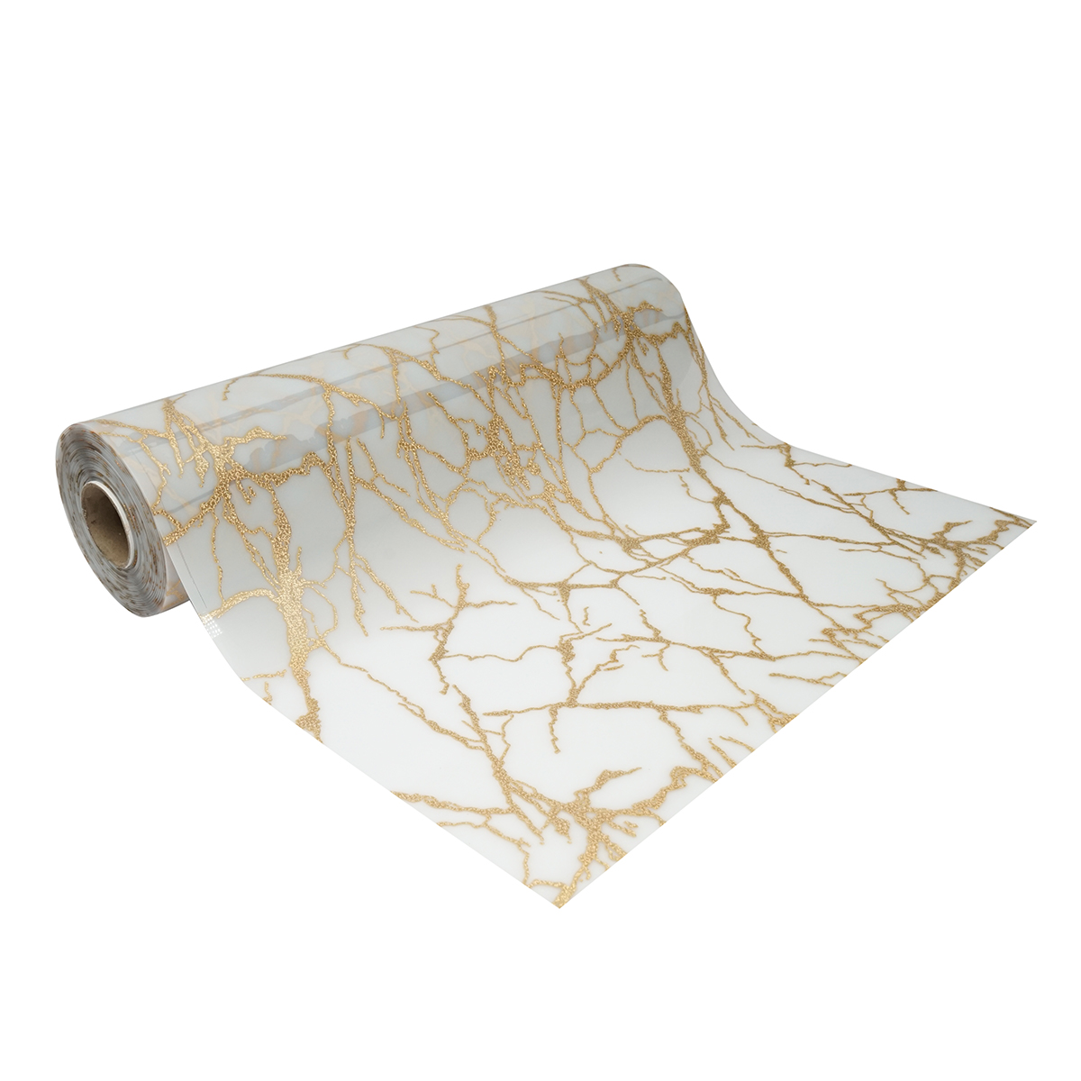 Folie protectie masa decorativa PVC siliconizat 100cm, grosime 0.8mm, model marmura 20m/rola Breckner Germany - imagine 6