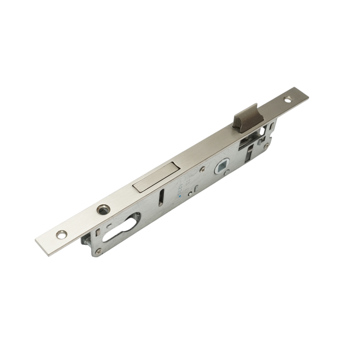 Broasca usa ingropata cu limba 73x177mm, placuta frontala 23x240mm, nichel satinat, suruburi incluse - imagine 8