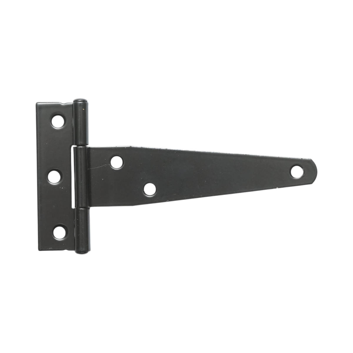 Balama poarta tip T 65x121mm, otel negru, suruburi incluse - imagine 2