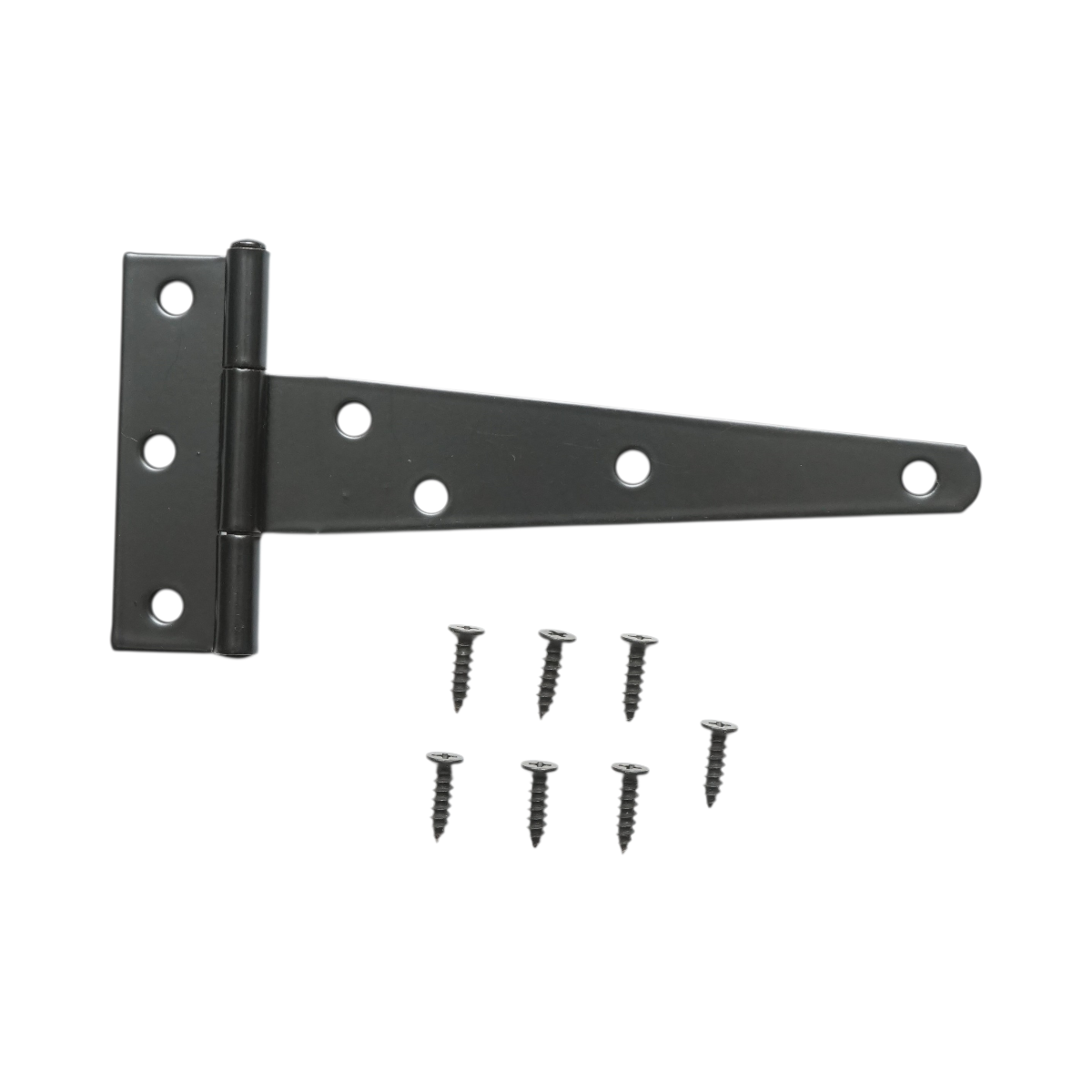 Balama poarta tip T 70x151mm, otel negru, suruburi incluse