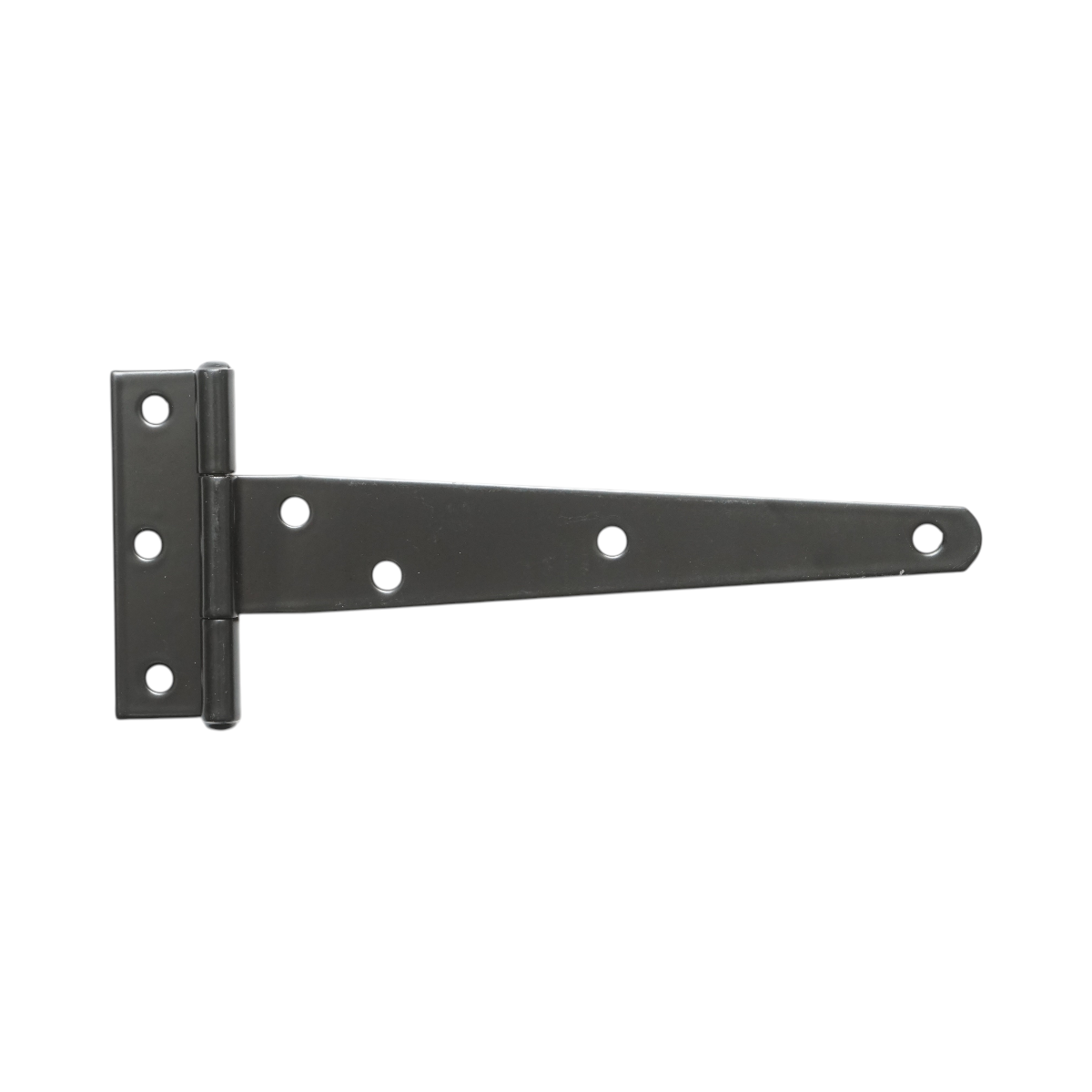 Balama poarta tip T 70x174mm, otel negru, suruburi incluse - imagine 2