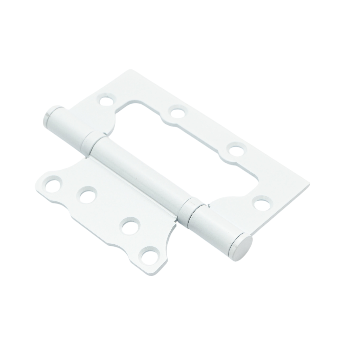 Set 2 balamale mobilier coplanare tip fluture 100x50mm, otel alb, suruburi incluse - imagine 7