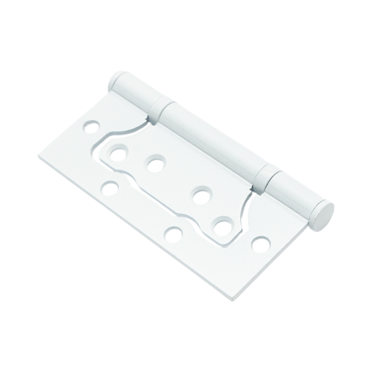 Set 2 balamale mobilier coplanare tip fluture 100x50mm, otel alb, suruburi incluse - imagine 6