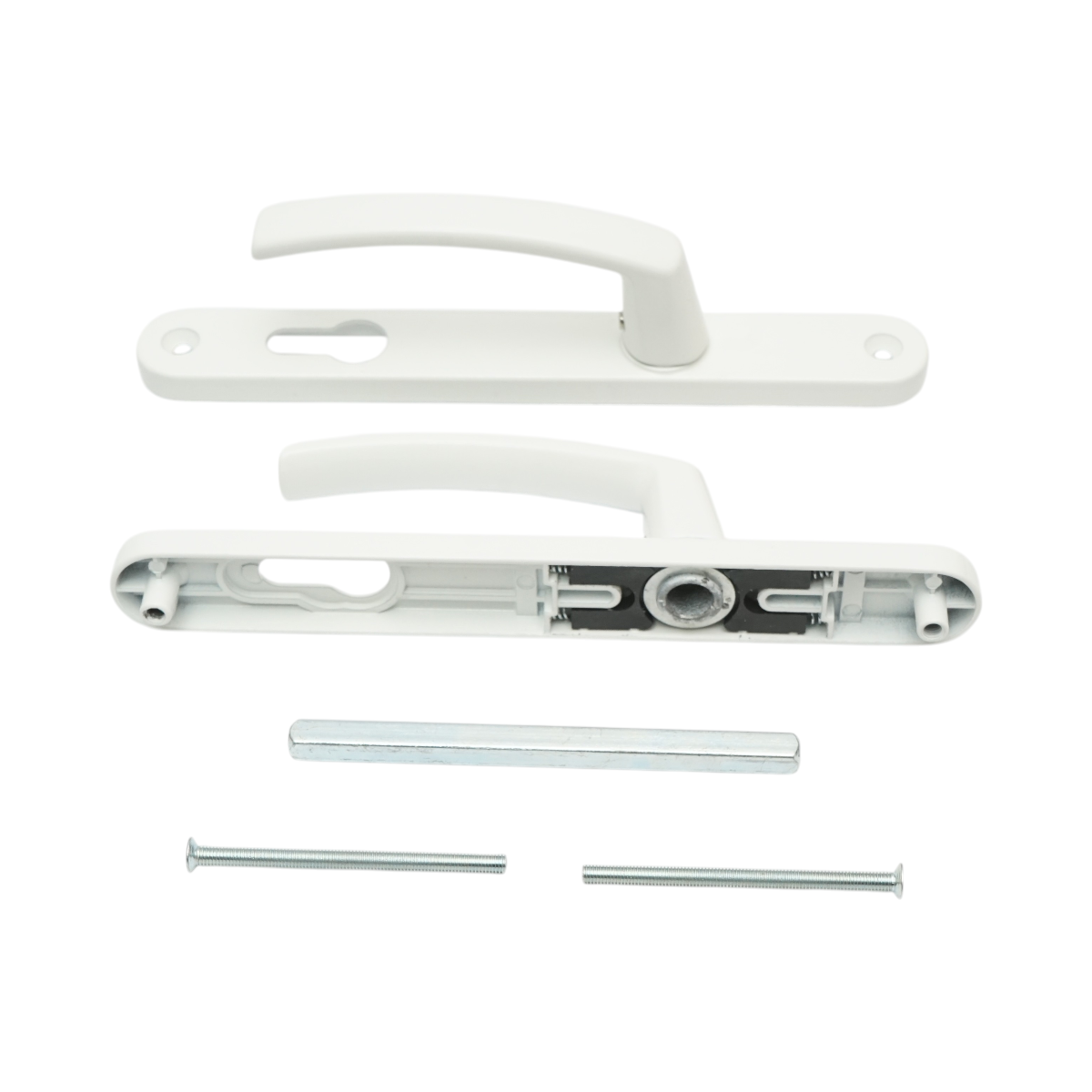 Set manere usa termopan PVC alb cu sild 28x220mm - imagine 2