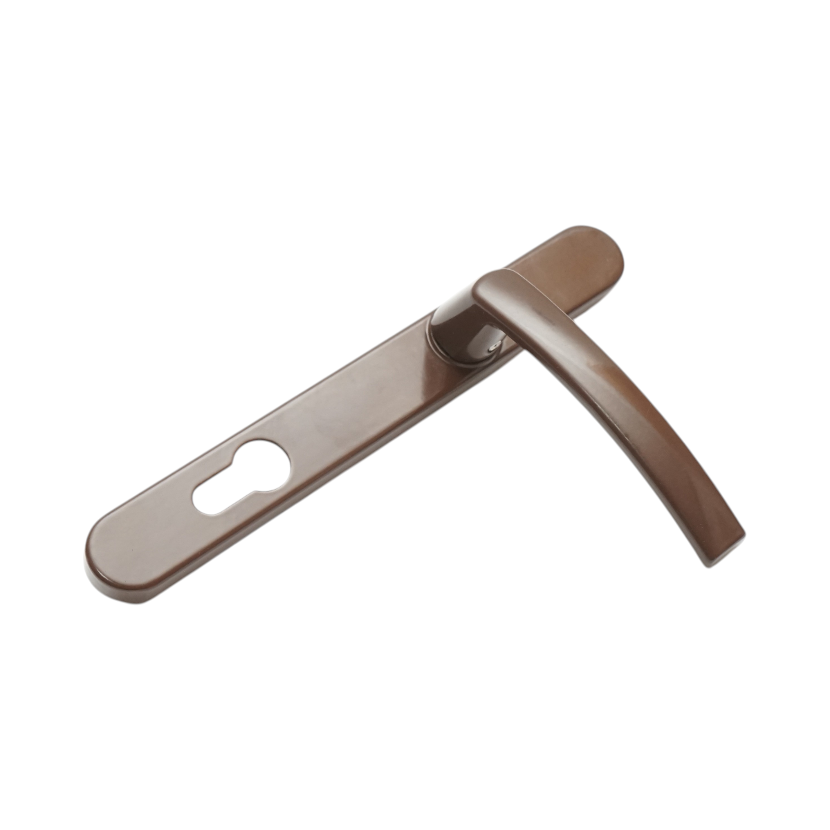 Set manere usa termopan PVC maro cu sild 28x220mm - imagine 9