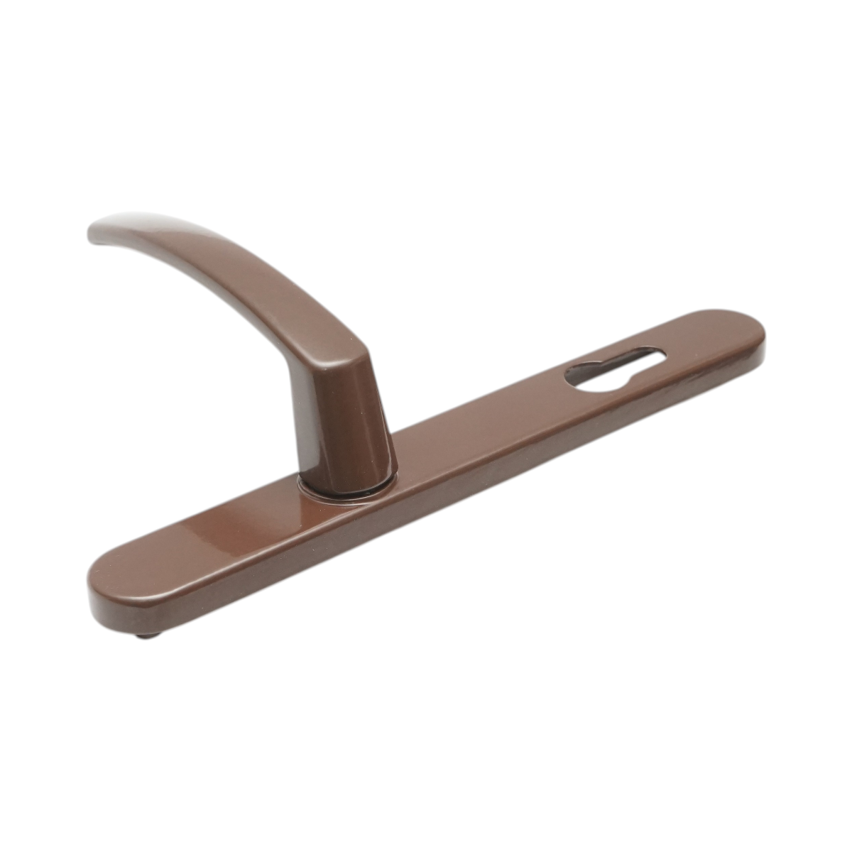 Set manere usa termopan PVC maro cu sild 28x220mm - imagine 7