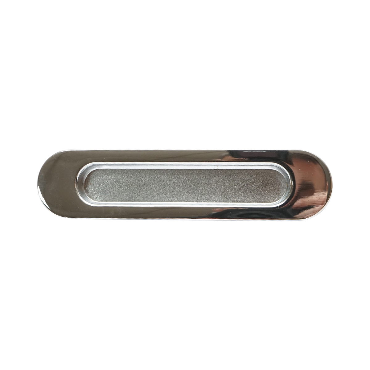 Maner usa glisanta cromat incastrat tip scoica 36x150mm - imagine 2