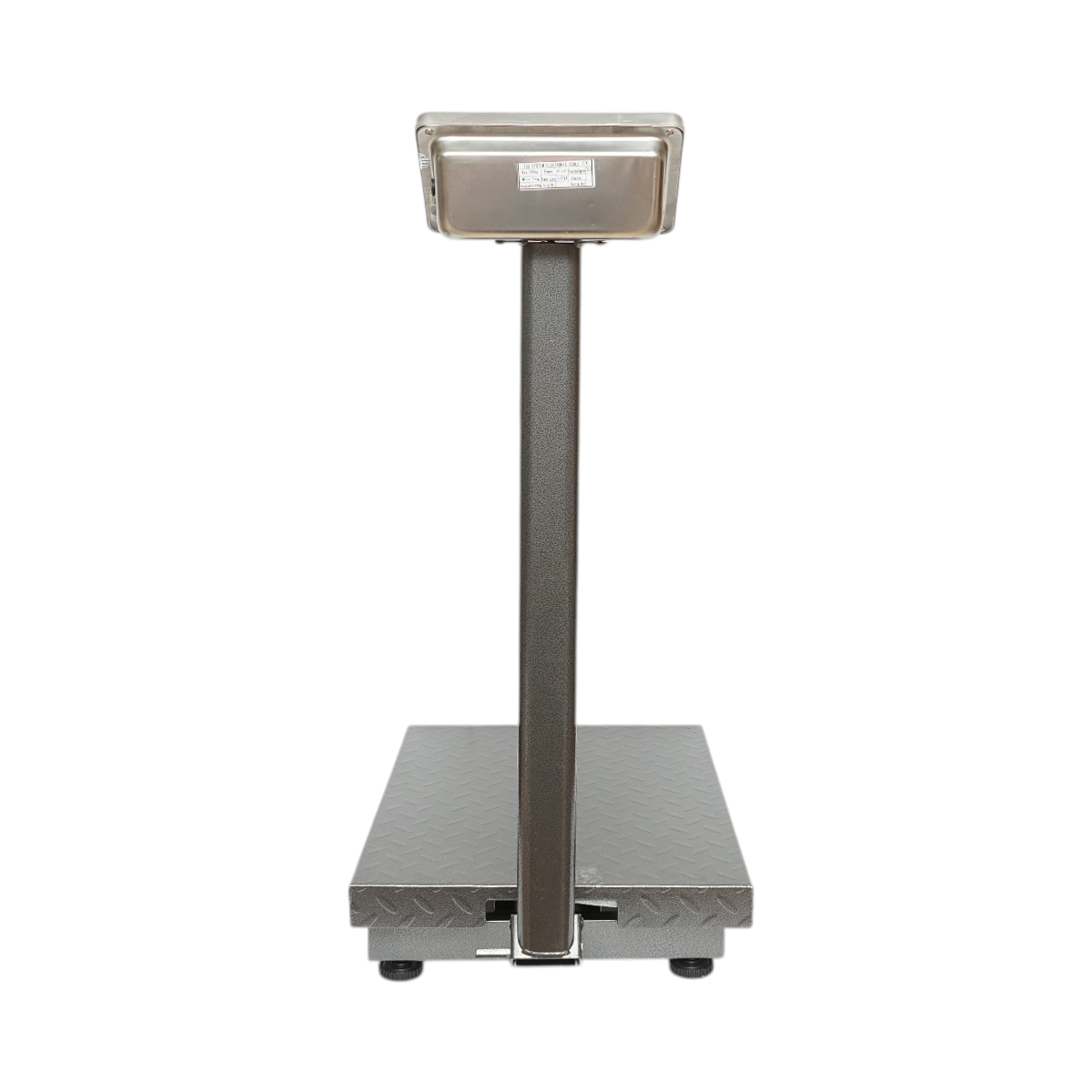 Cantar electronic de podea 700kg tip platforma 600x450mm cu brat pliabil, afisaj LCD - imagine 4