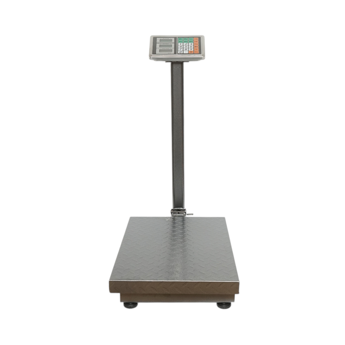 Cantar electronic de podea 700kg tip platforma 600x450mm cu brat pliabil, afisaj LCD