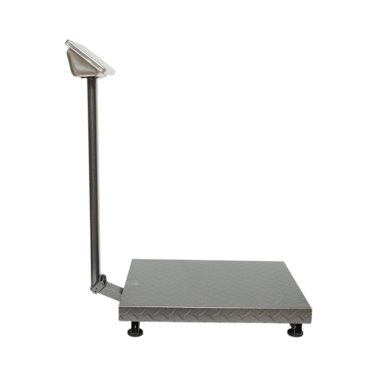 Cantar electronic de podea 700kg tip platforma 600x450mm cu brat pliabil, afisaj LCD - imagine 5