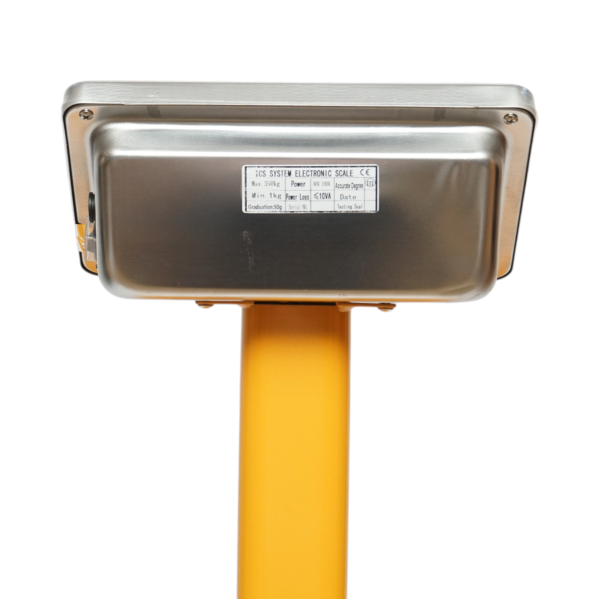 Cantar electronic de podea 350kg tip platforma 500x400mm cu brat pliabil, afisaj LCD - imagine 7