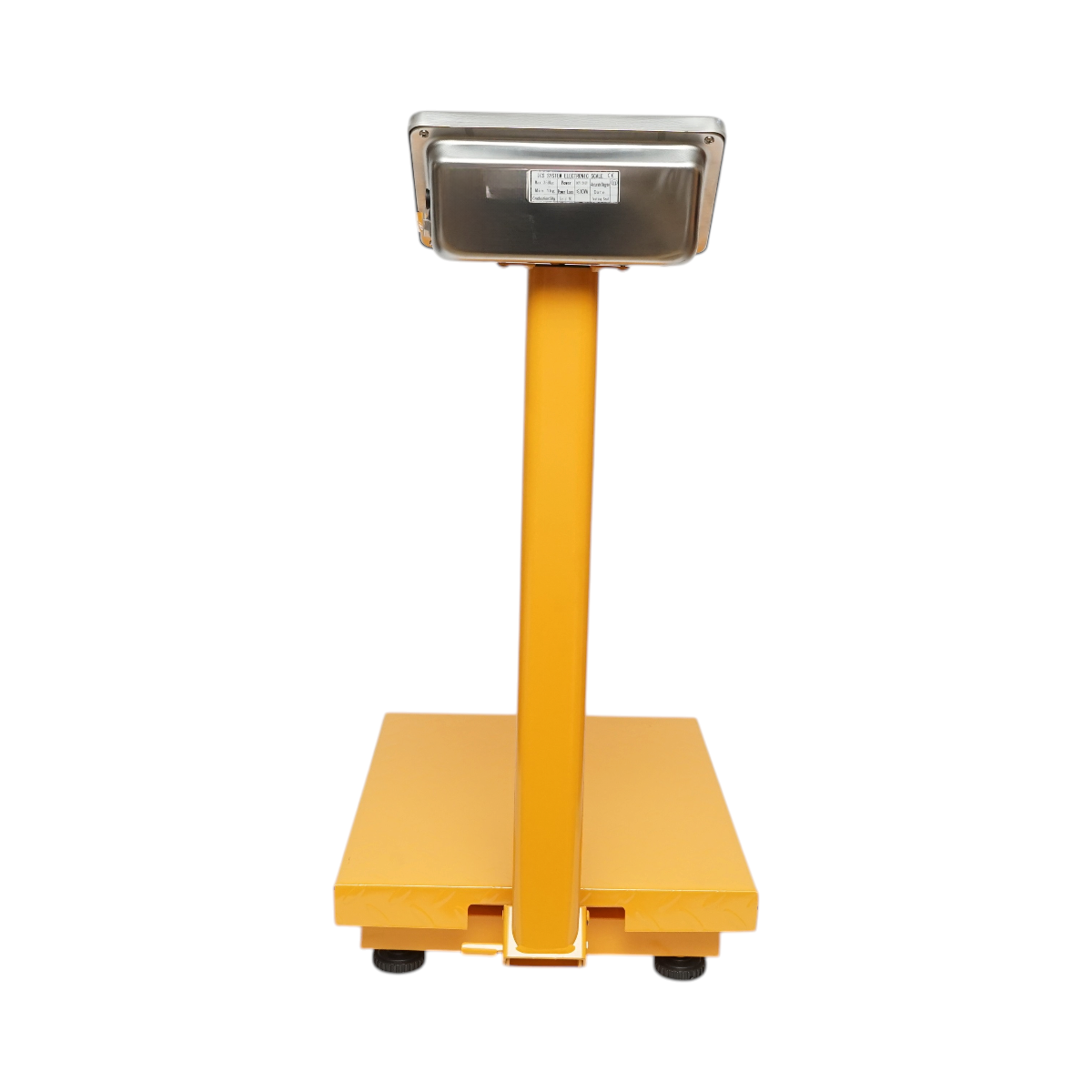 Cantar electronic de podea 350kg tip platforma 500x400mm cu brat pliabil, afisaj LCD - imagine 4