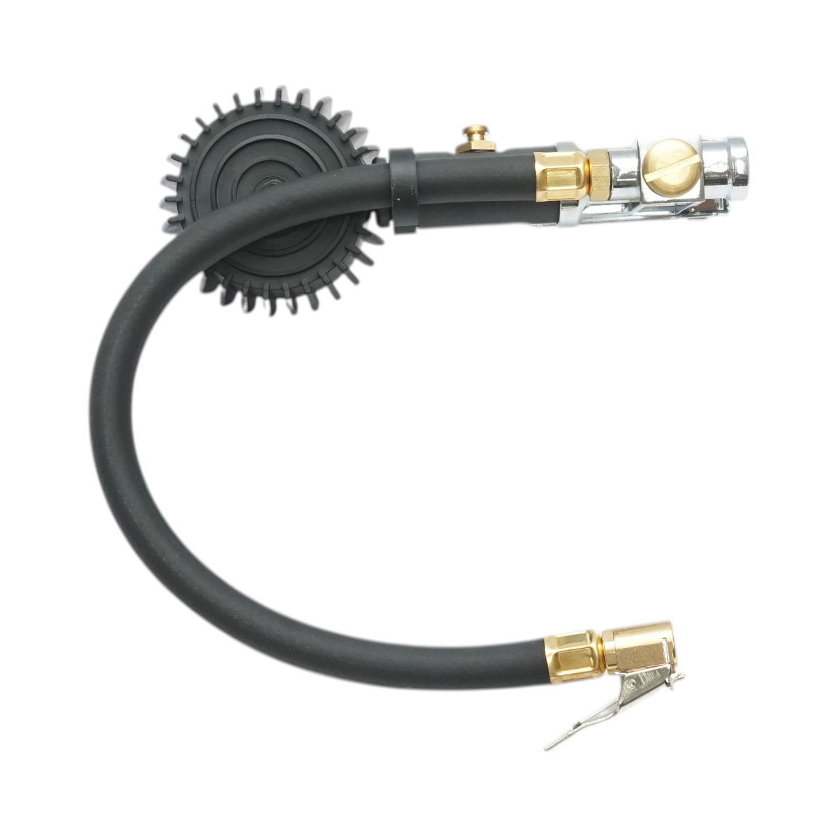 Pistol umflat roti cu furtun si manometru mecanic 0-15 bar Breckner Germany - imagine 5