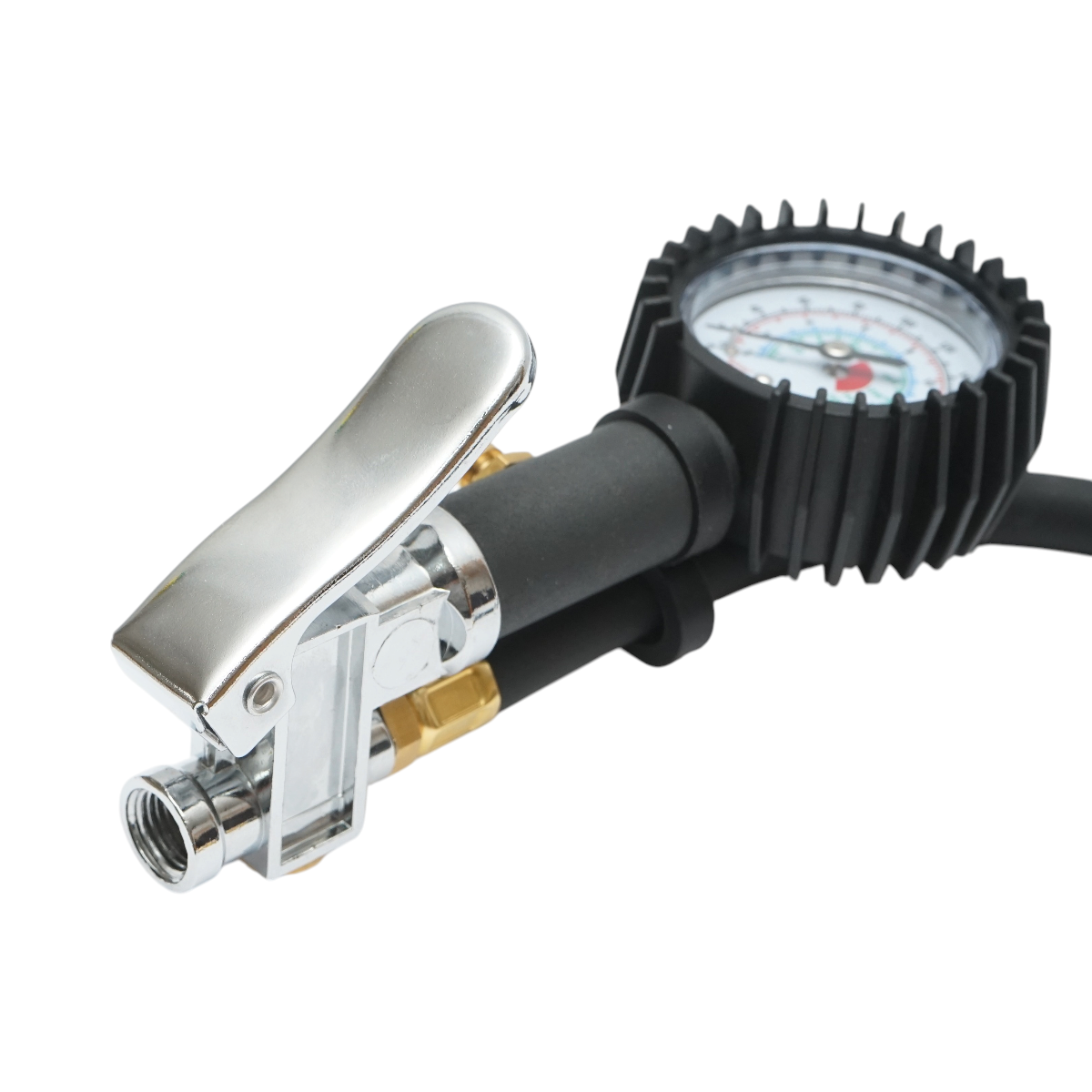 Pistol umflat roti cu furtun si manometru mecanic 0-15 bar Breckner Germany - imagine 6