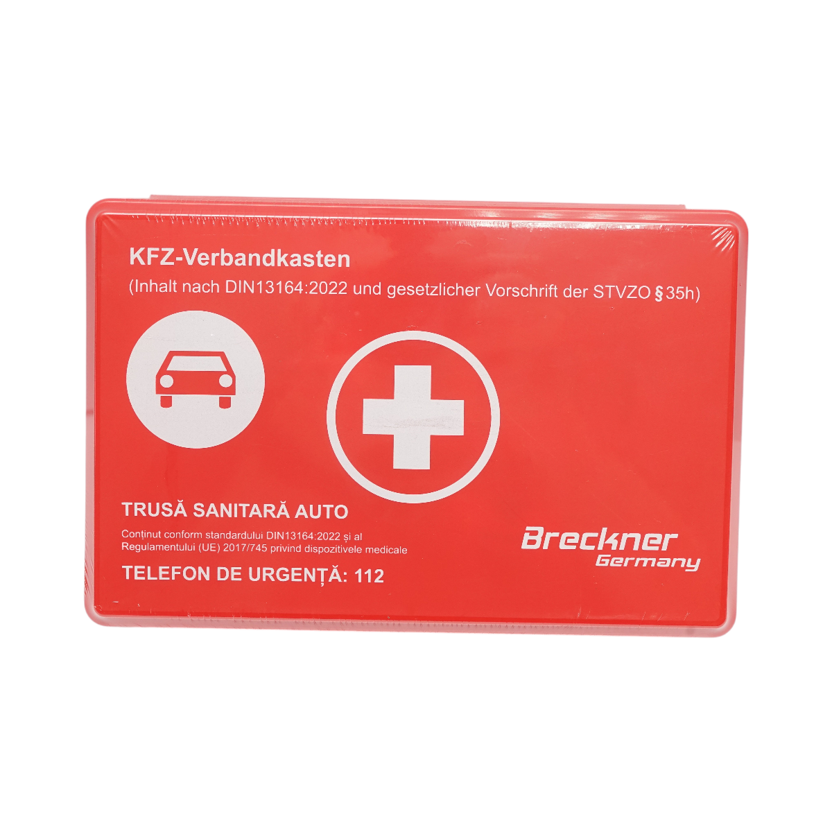 Trusa sanitara auto de prim ajutor (Data expirarii produselor sterile 20 februarie 2031)
